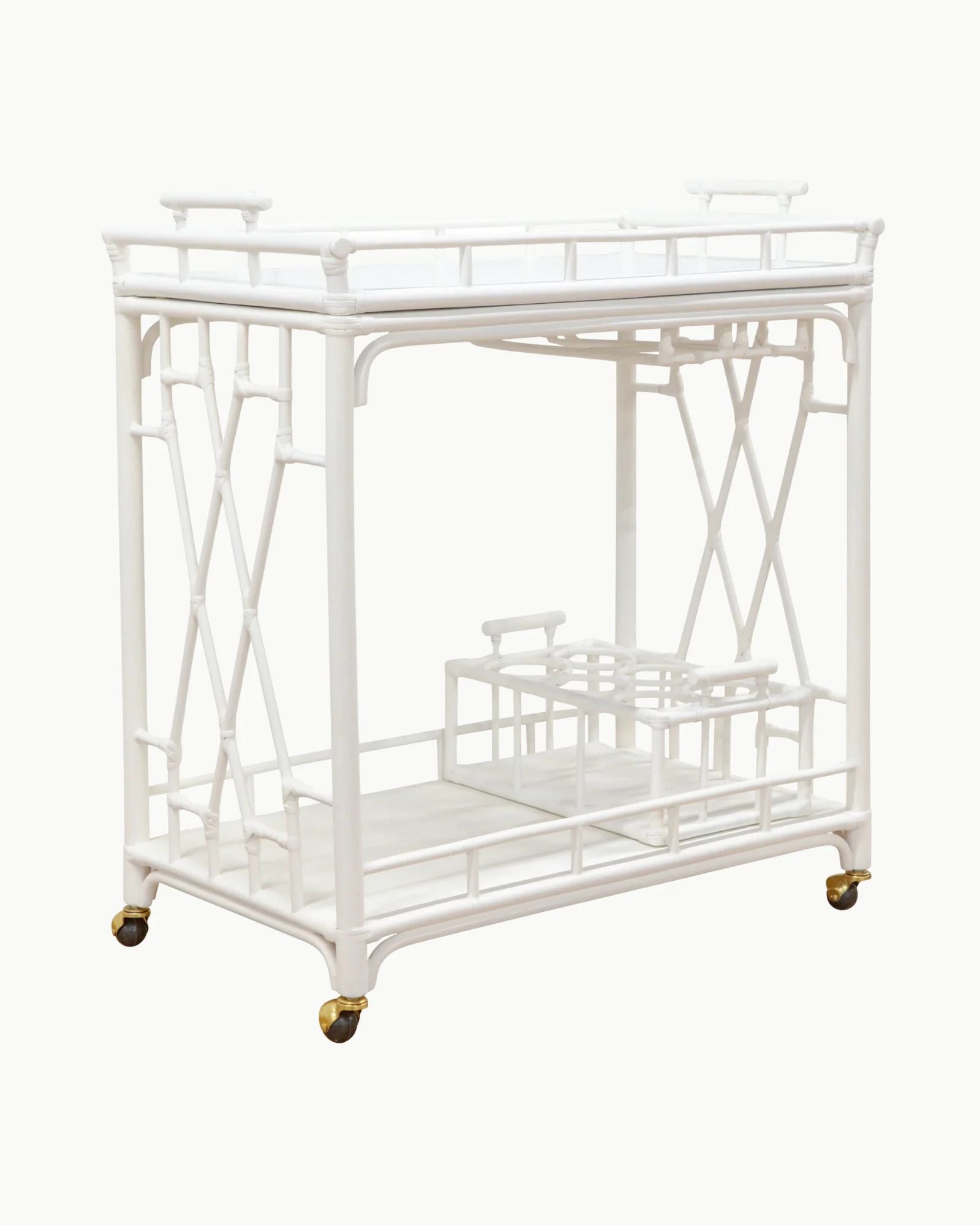 Worth Rattan Bar Cart