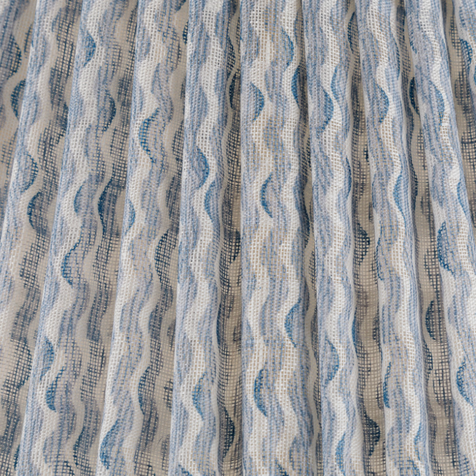 Light Blue Popple Lampshade