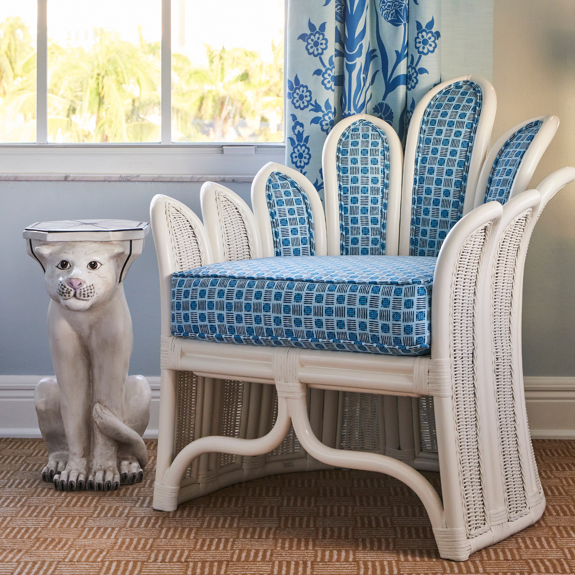 Two-Martini Petal Chair - Custom Color