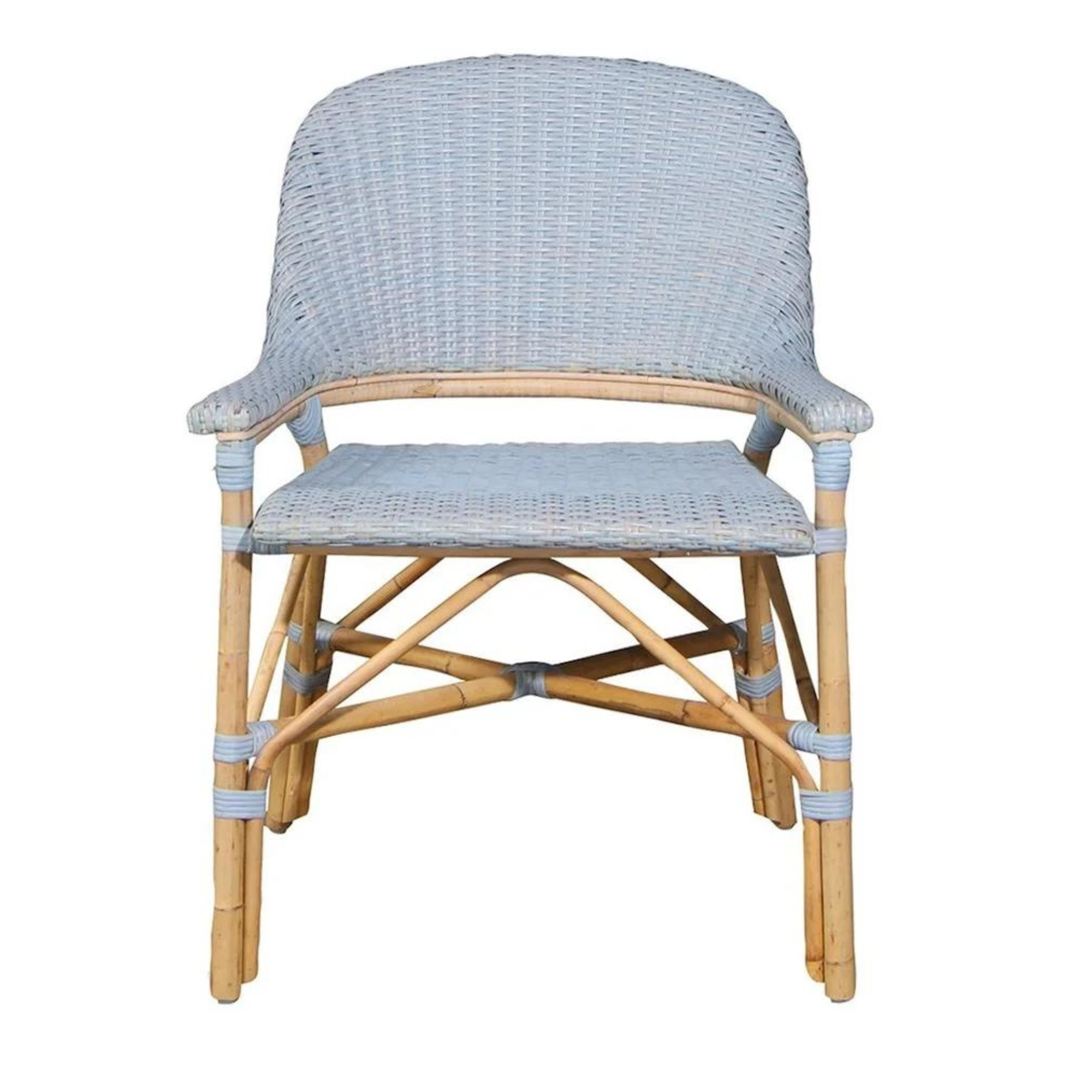 Amalfi Dining Chair in Coastal Blue, Set of 2