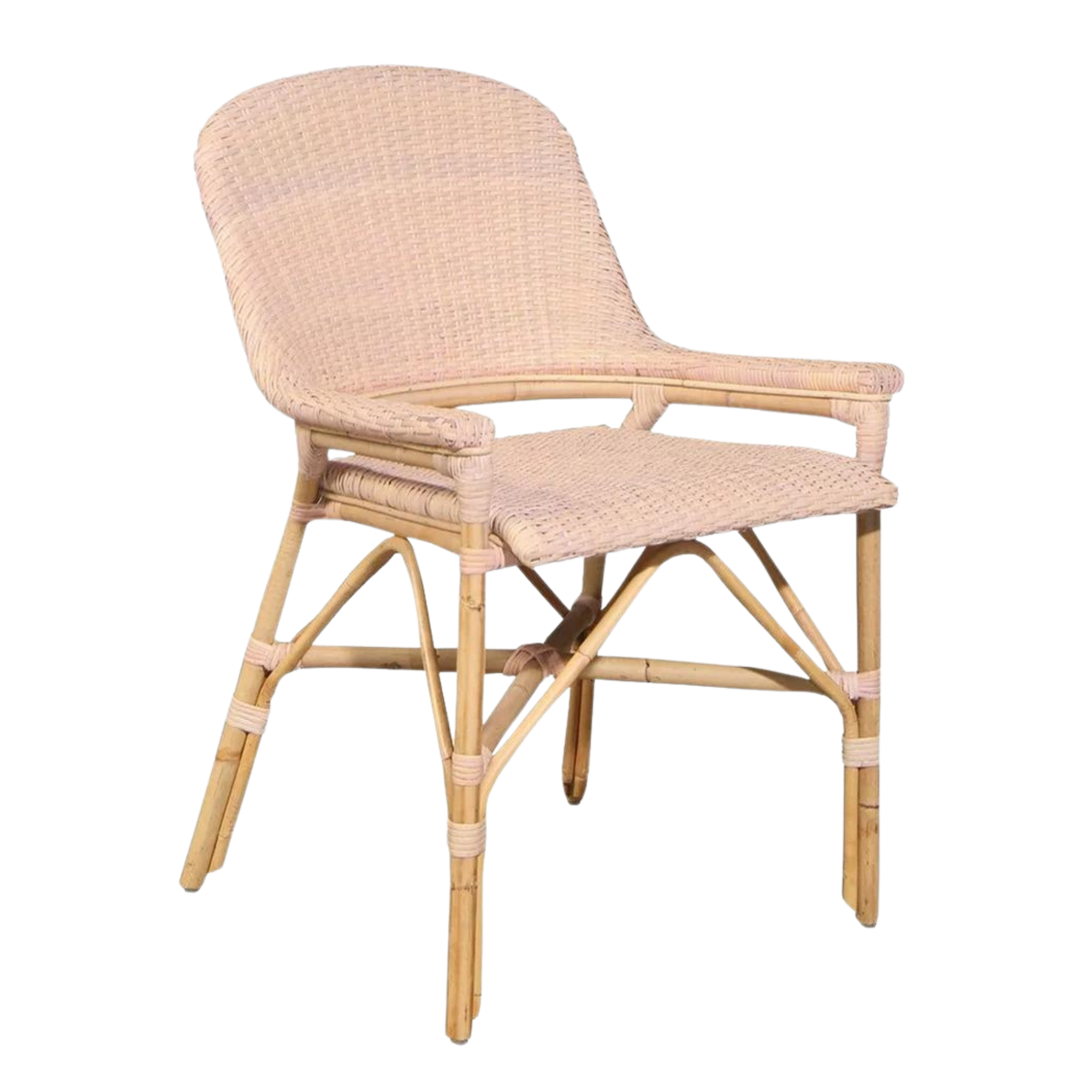 Amalfi Dining Chair in Blush, Set of 2