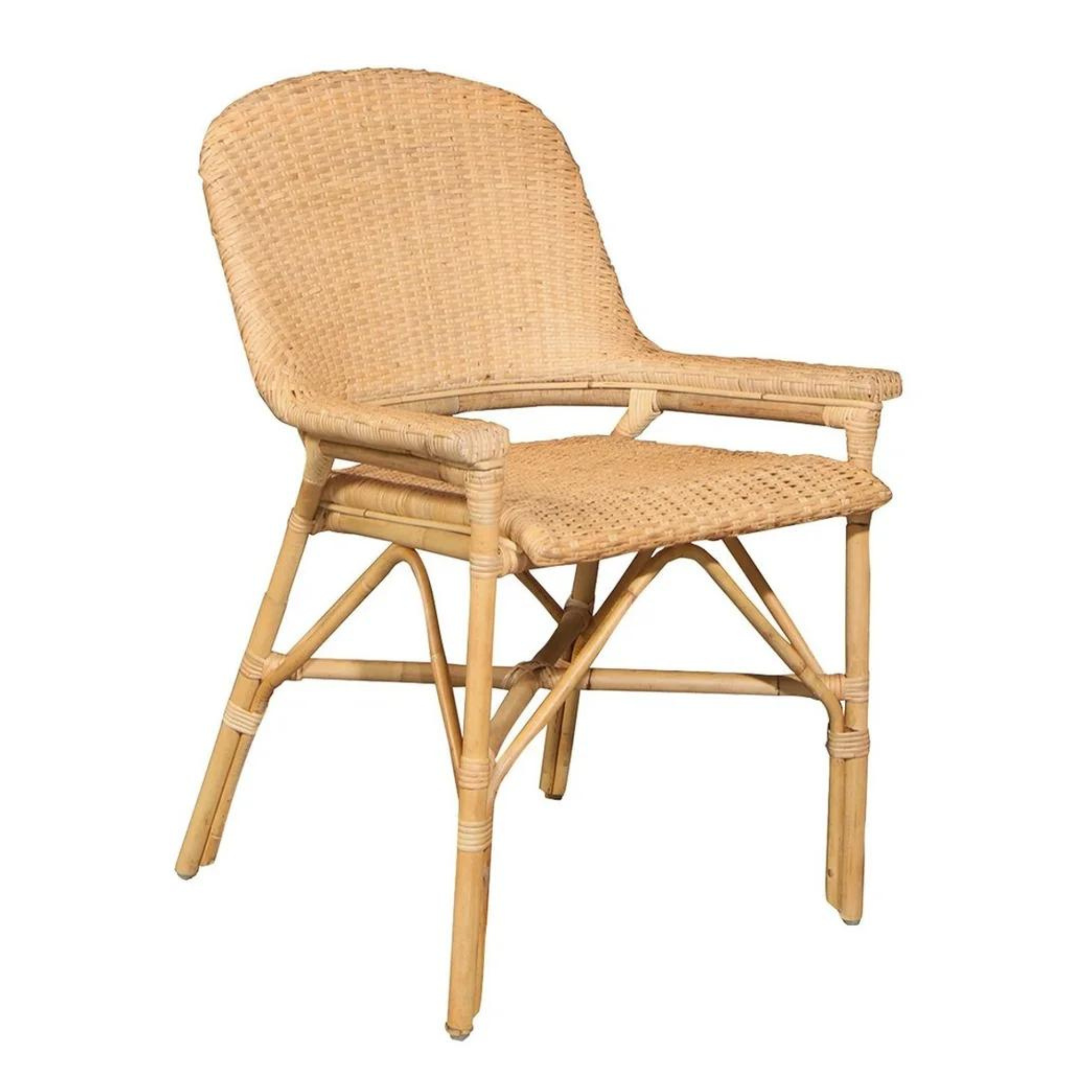 Amalfi Dining Chair in Natural, Set of 2