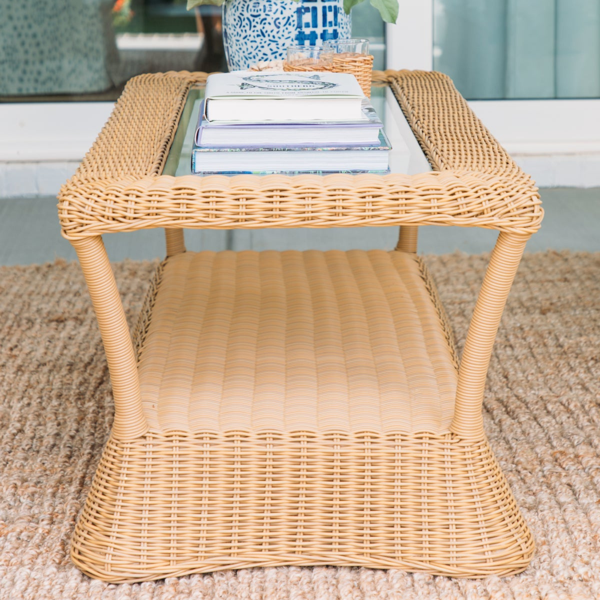 Claremont All-Weather Wicker Coffee Table