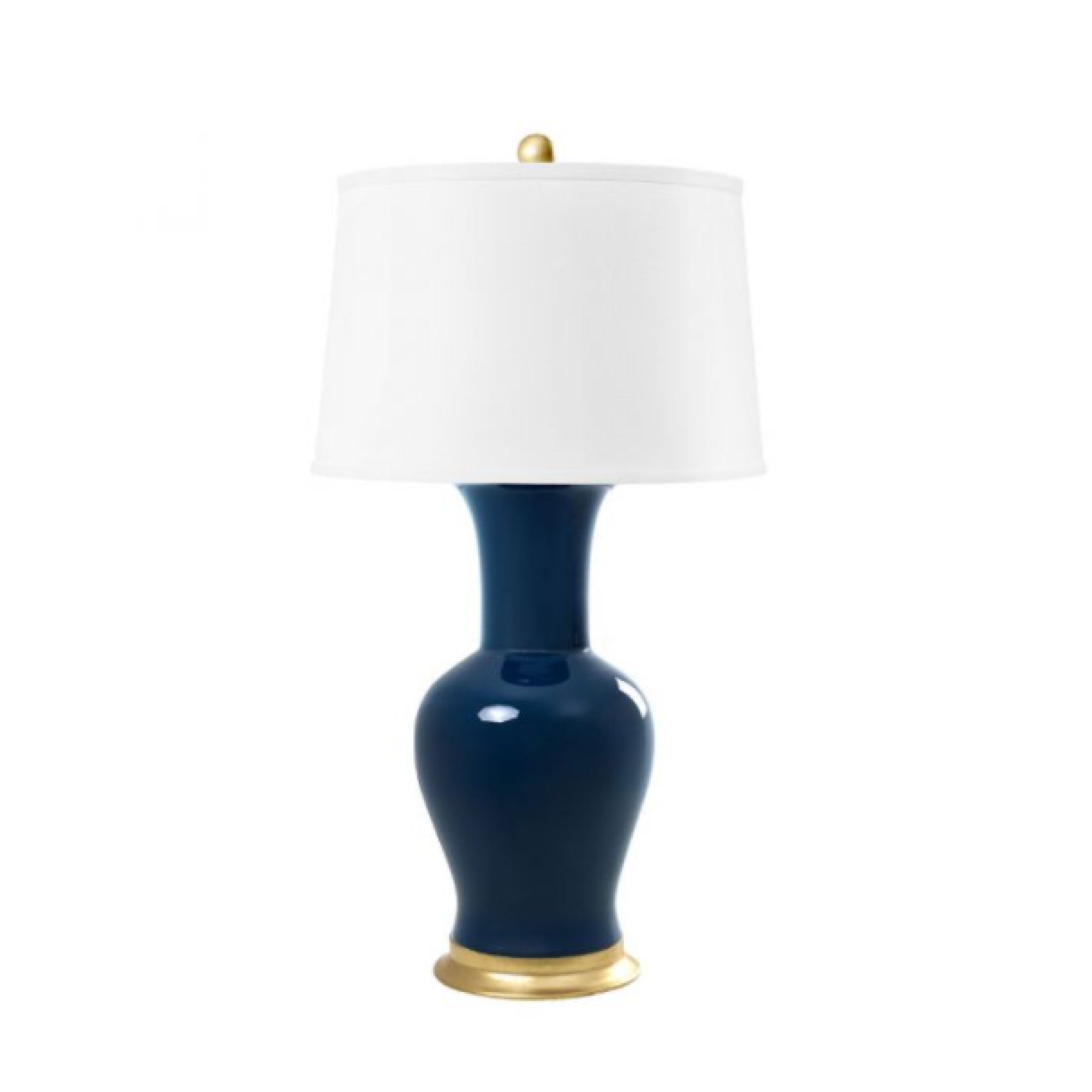 Acacia Lamp in Navy Blue