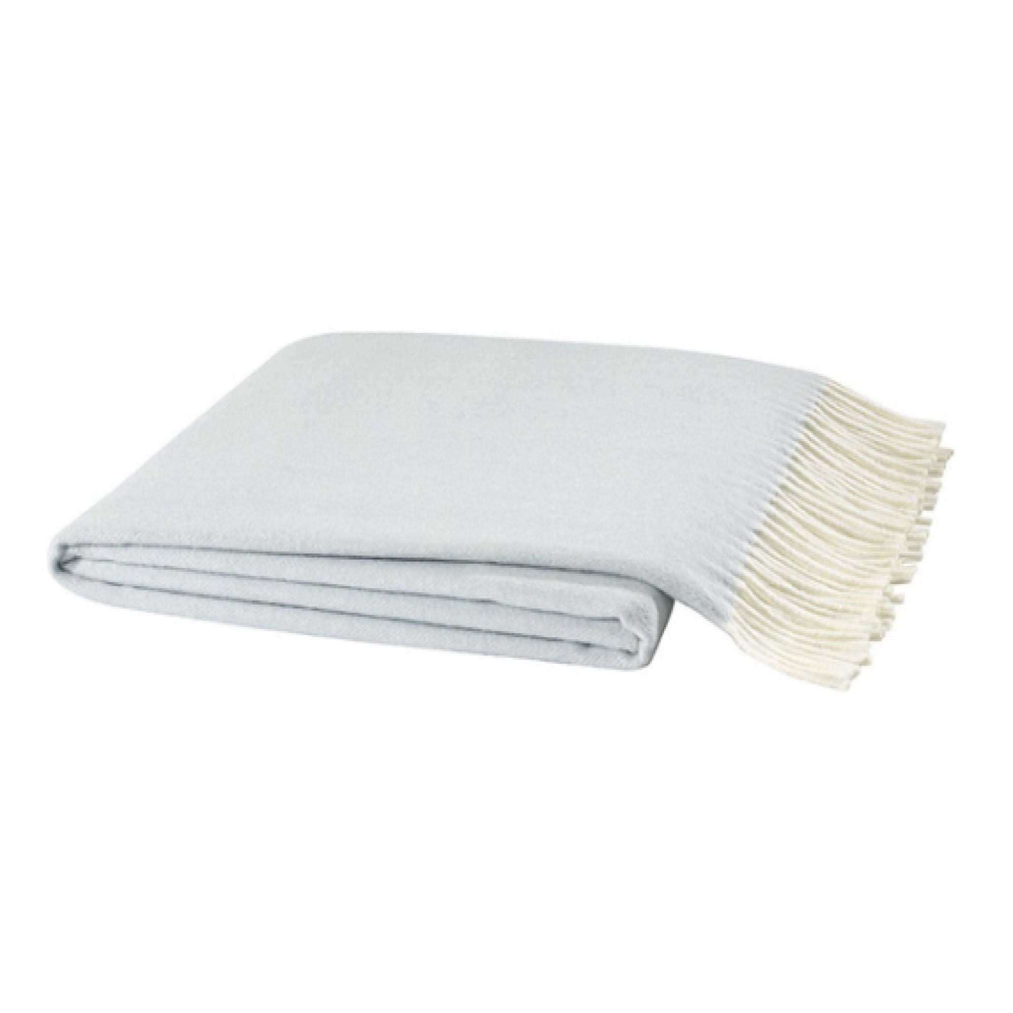 Baby Blue Herringbone Throw