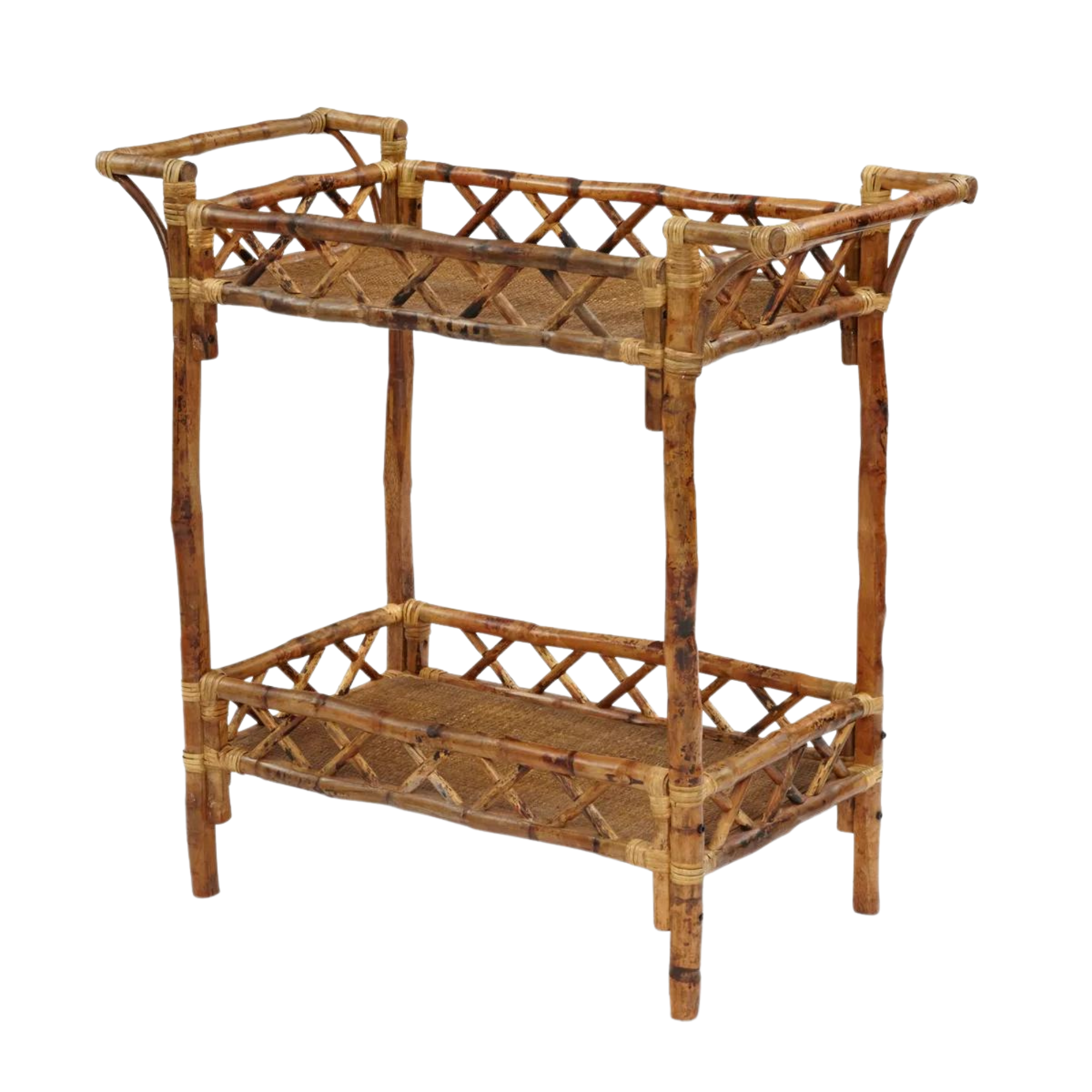 Blythe Antique Tortoise Bar Cart