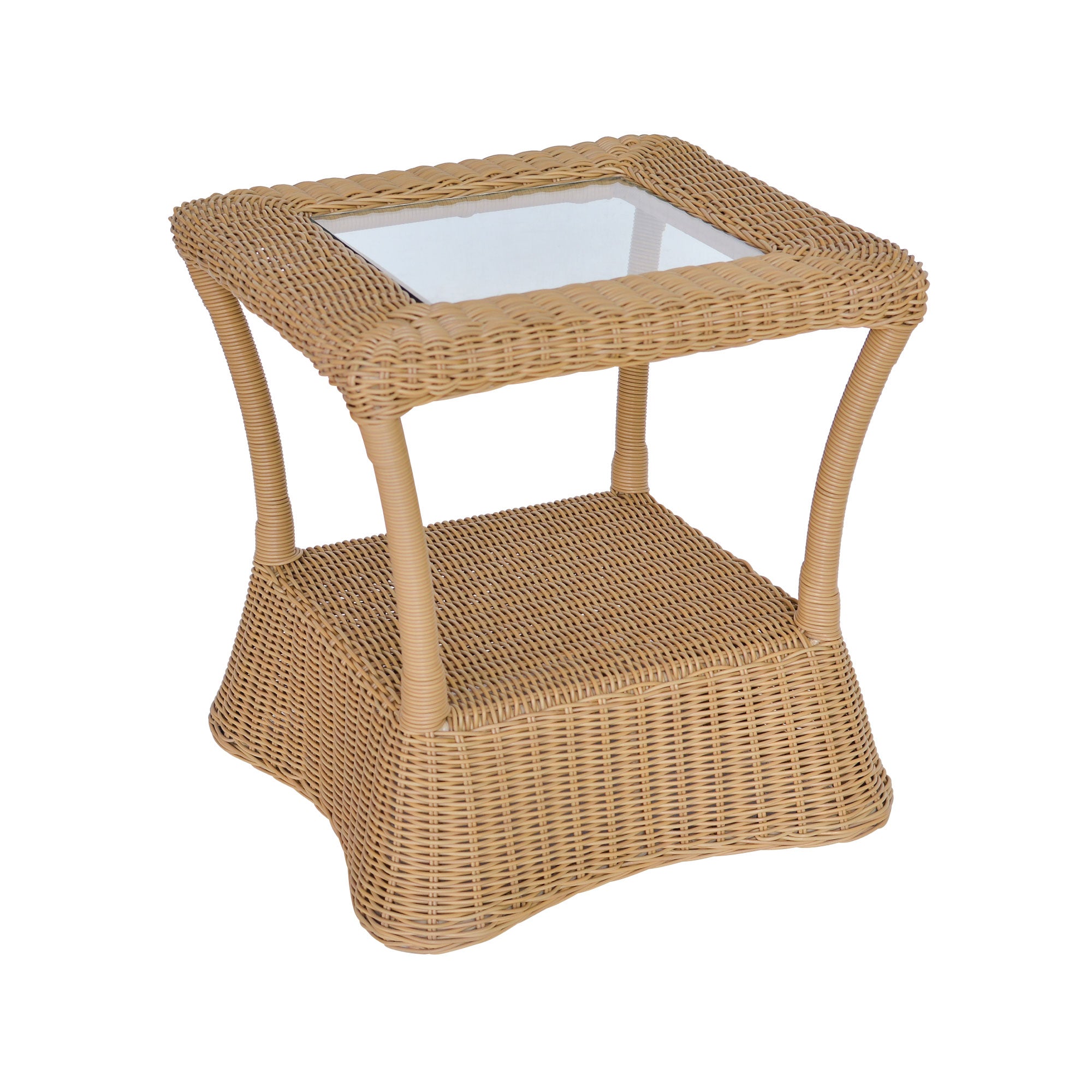 Claremont All-Weather Wicker End Table