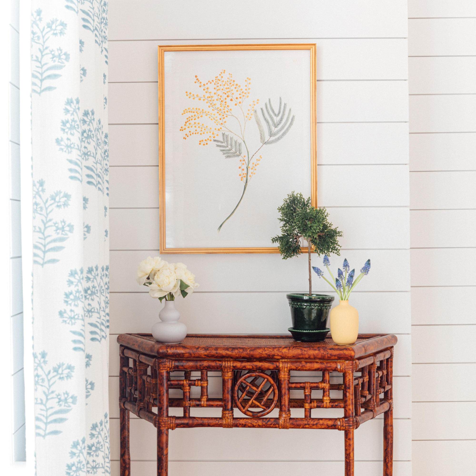 18th Century Australian Botanicals I in Gold Frame