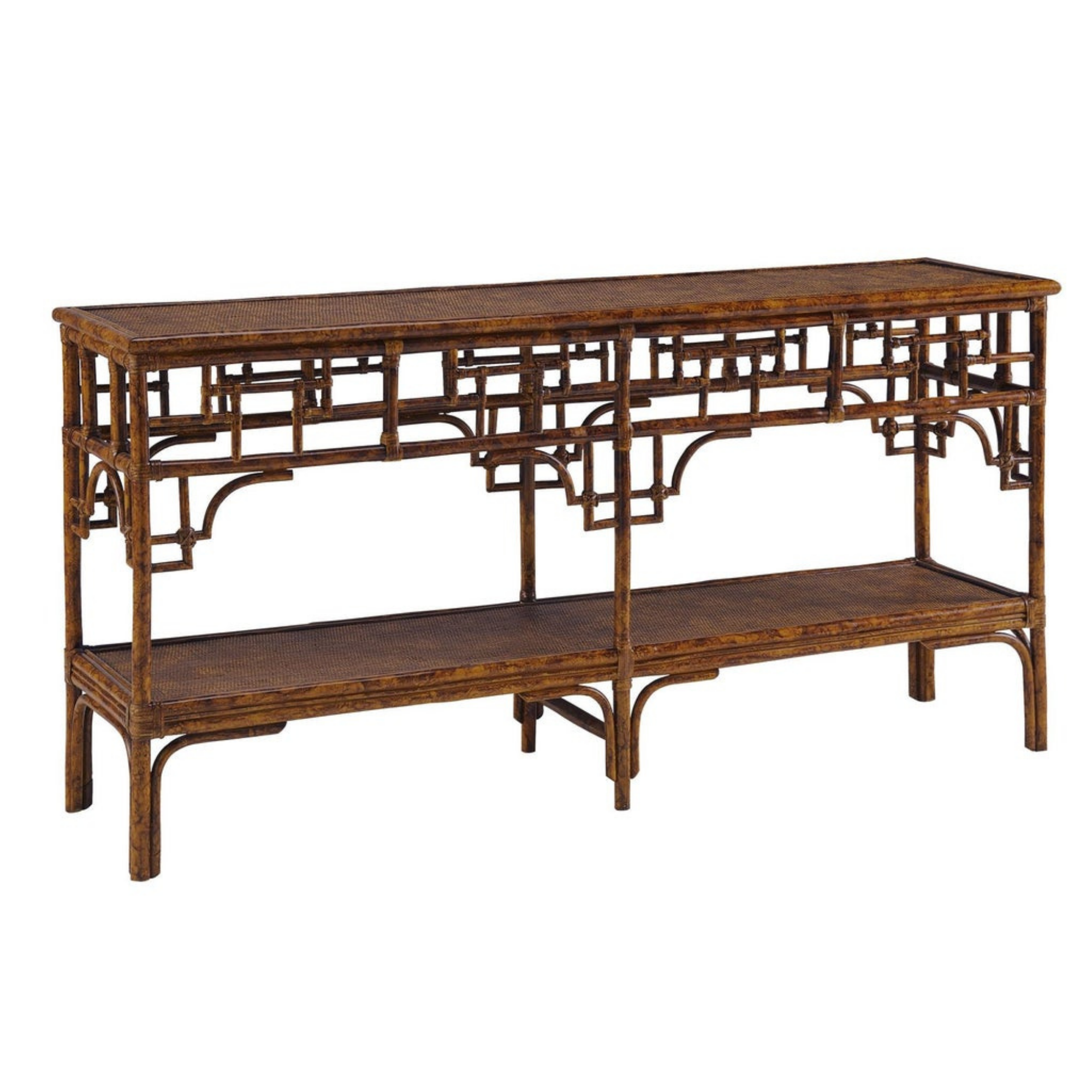 Pagoda Console in Tortoise - Large