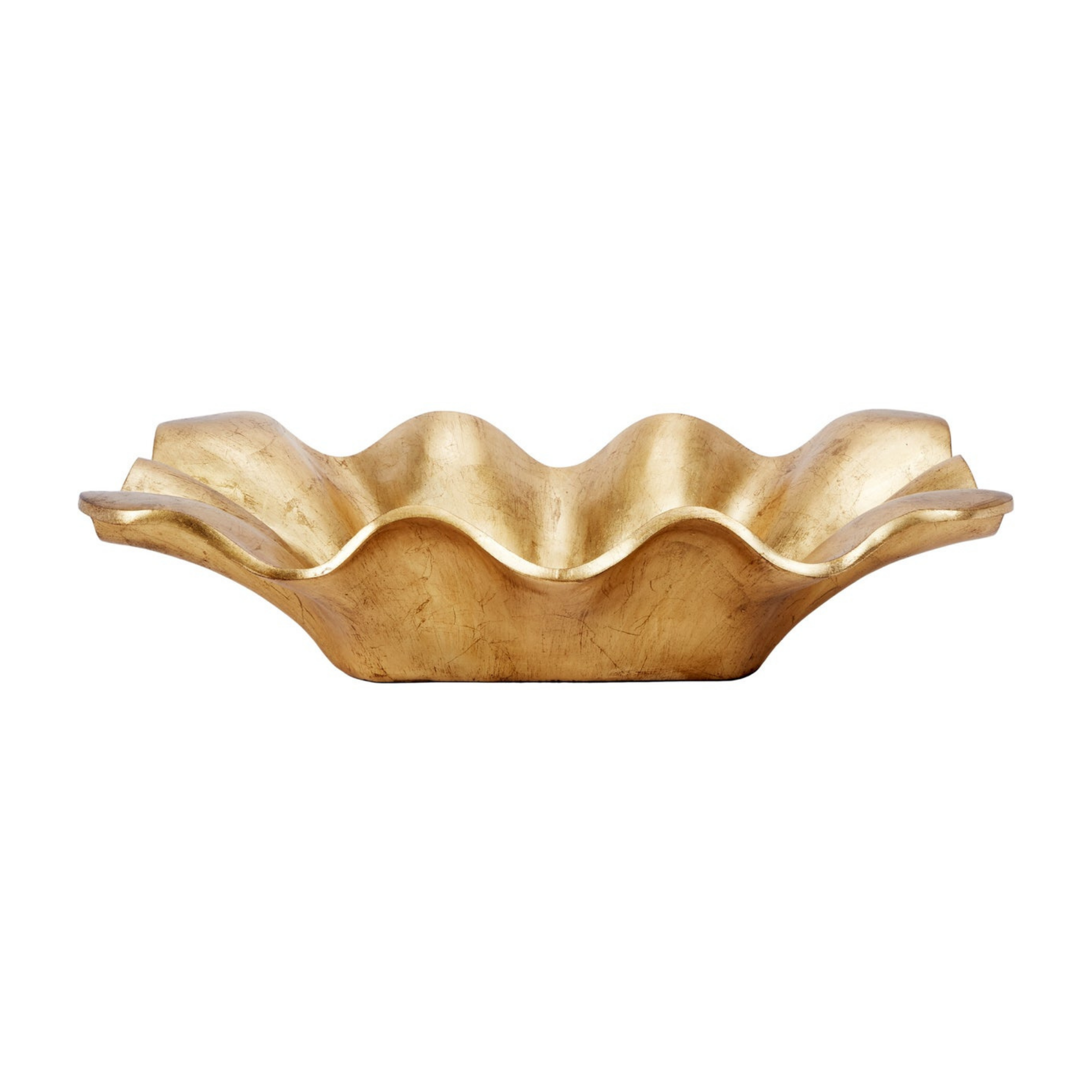 Gold Leaf Furman Decorative Bowl