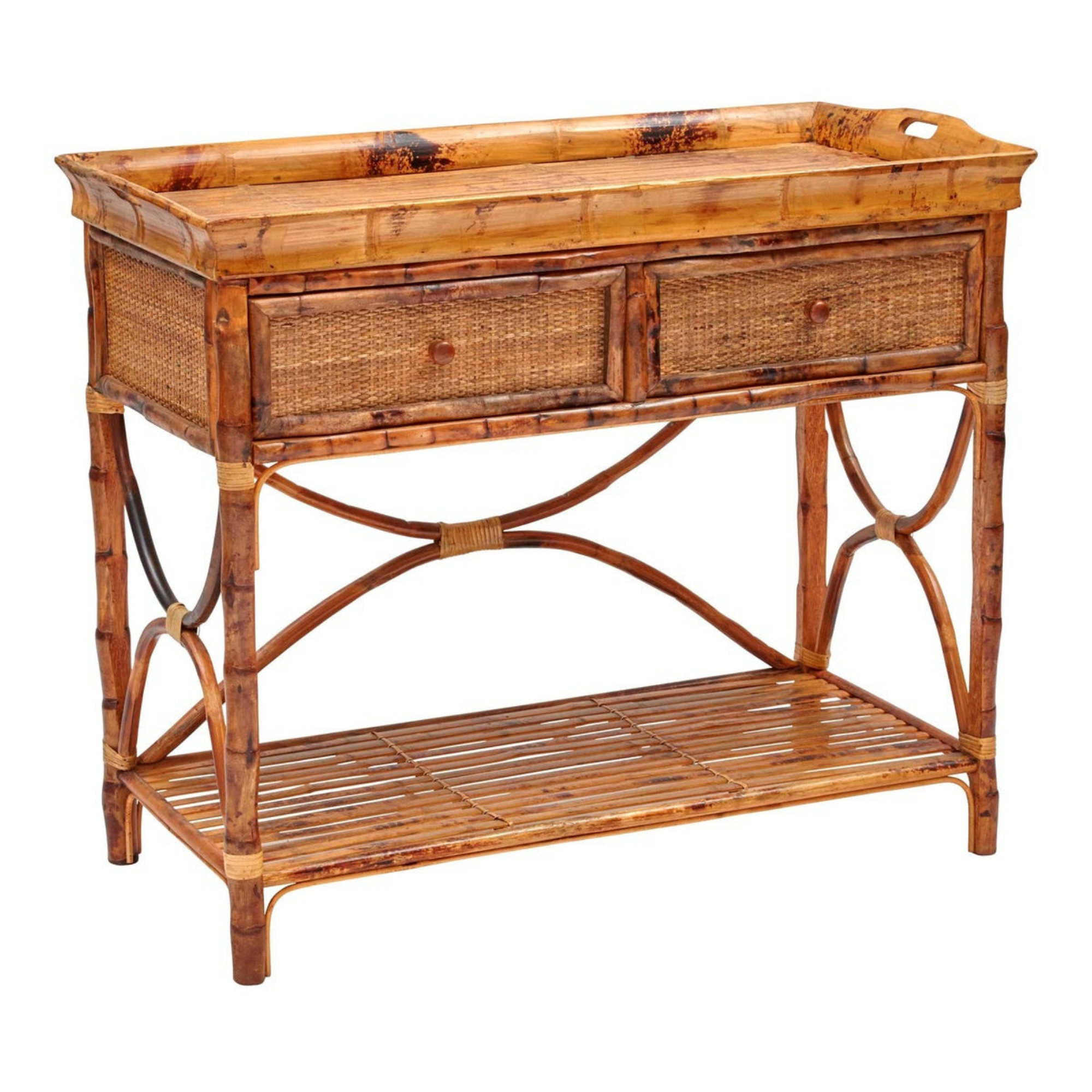Ellie Tortoise Serving Console Table
