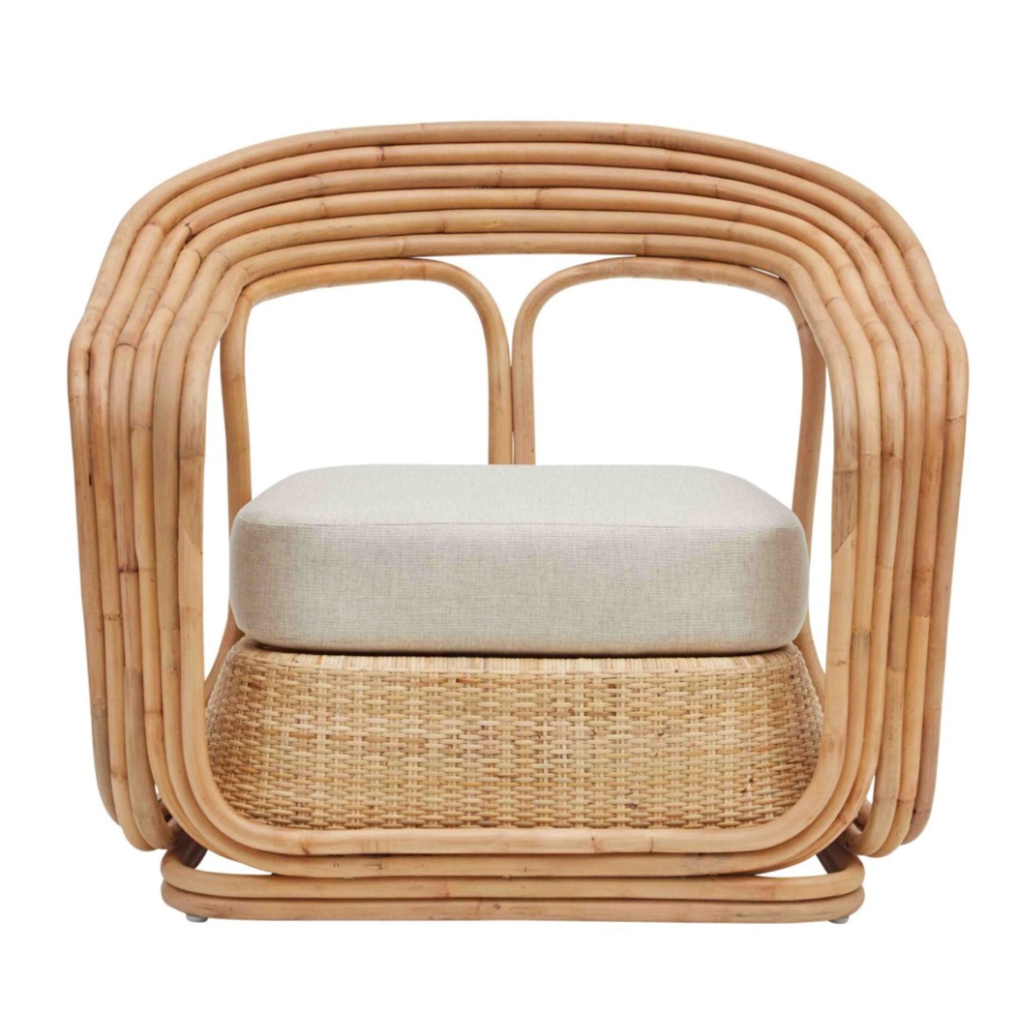 Cornelia Swivel Chair in Canvas