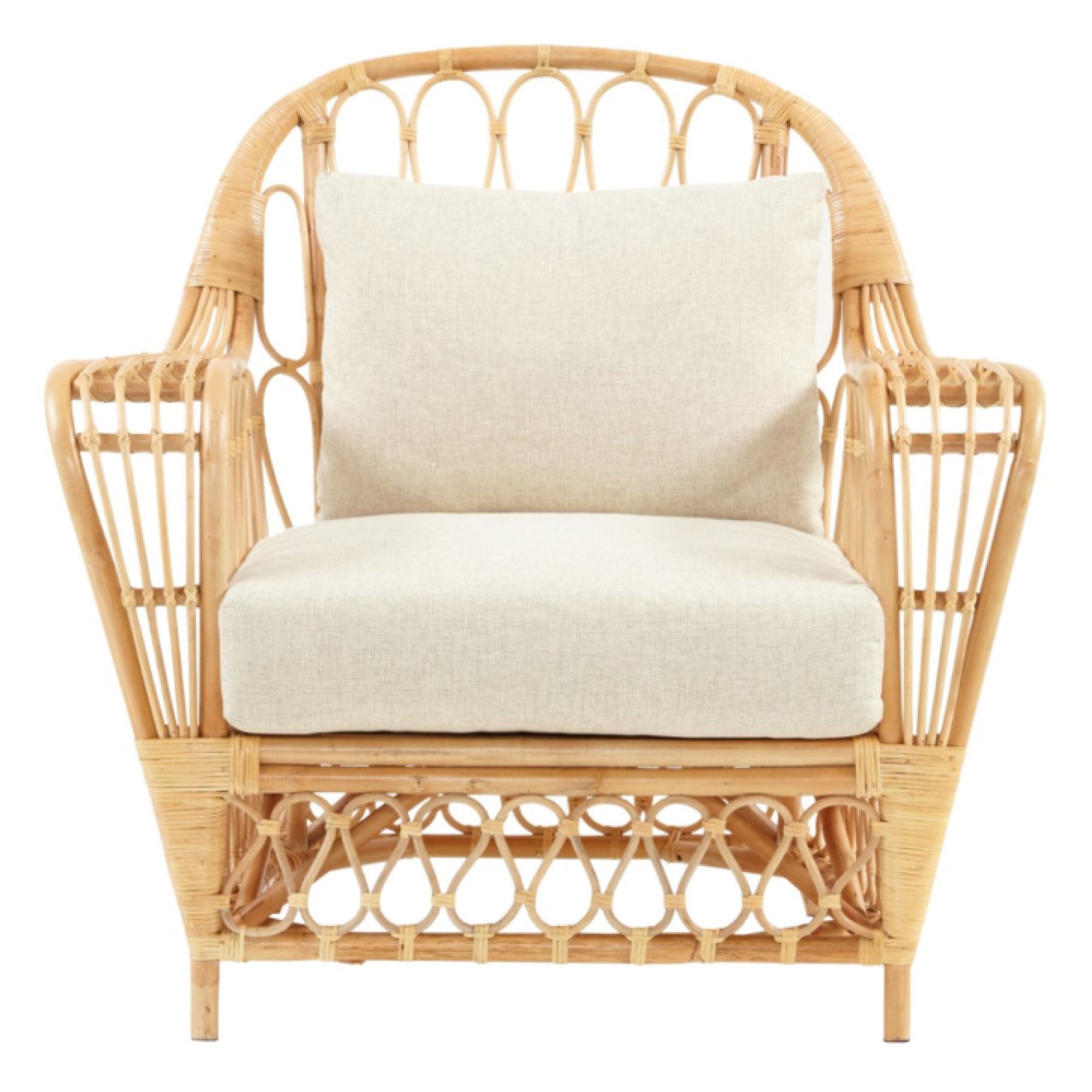 Downing Club Chair in Canvas