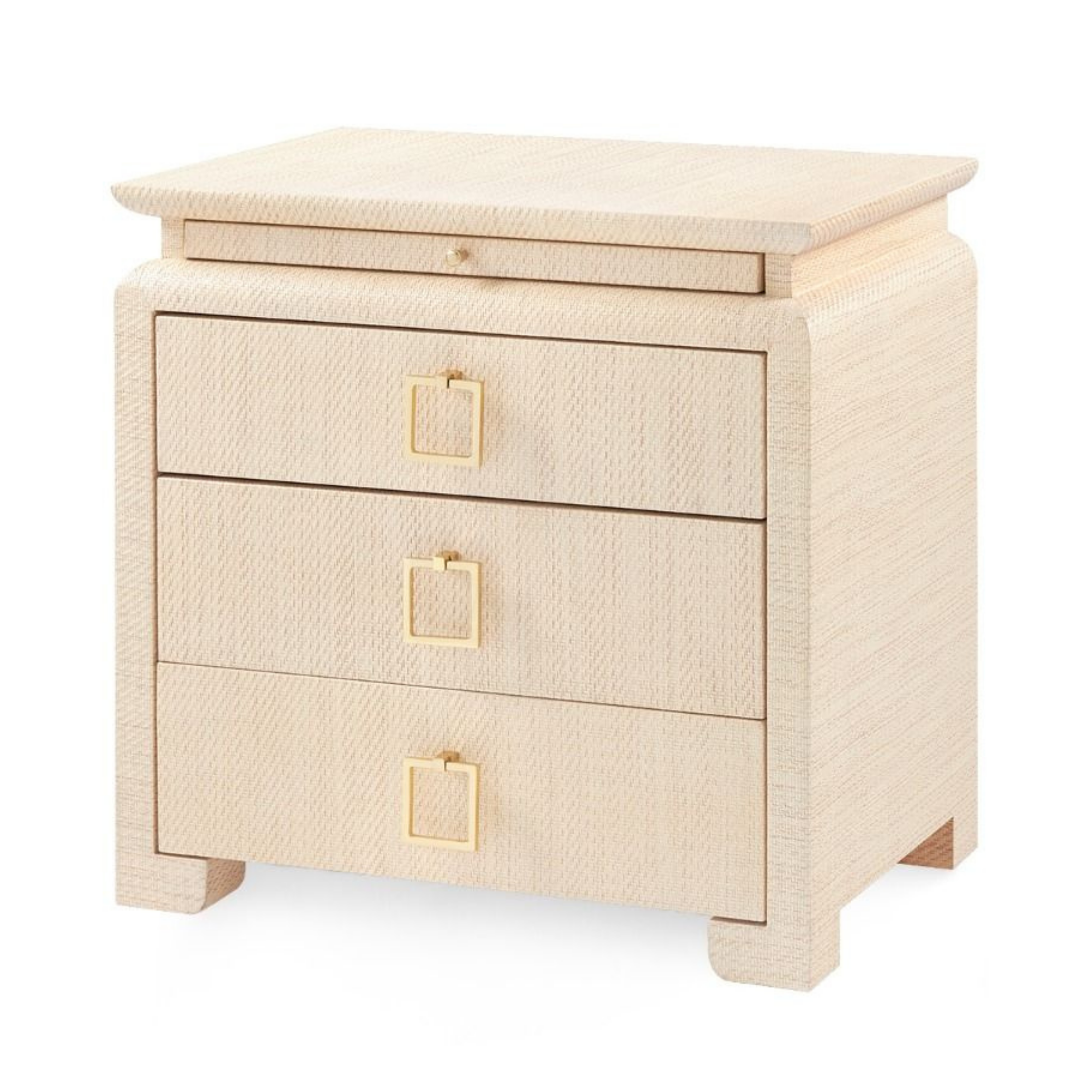 Elina Grasscloth Side Table