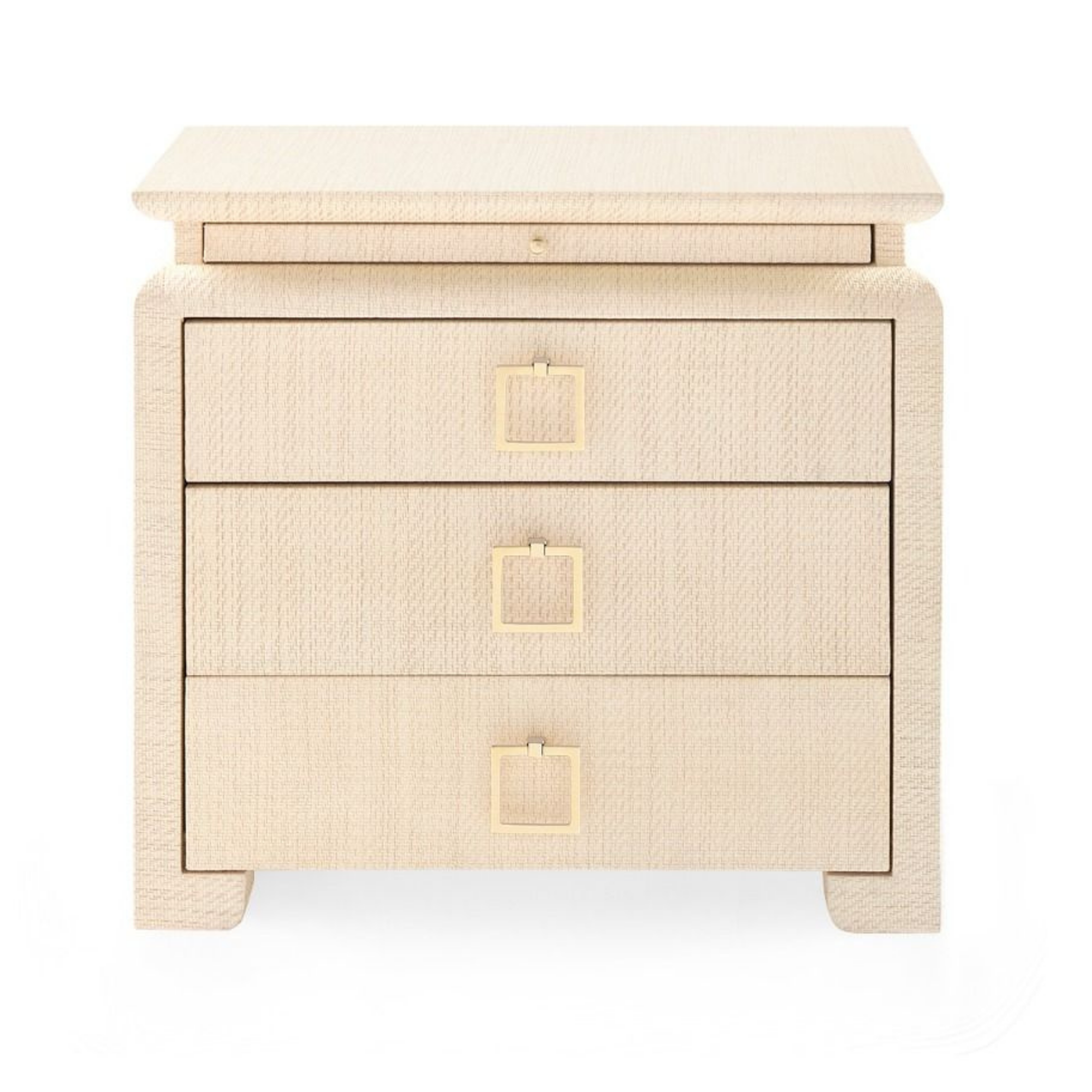 Elina Grasscloth Side Table