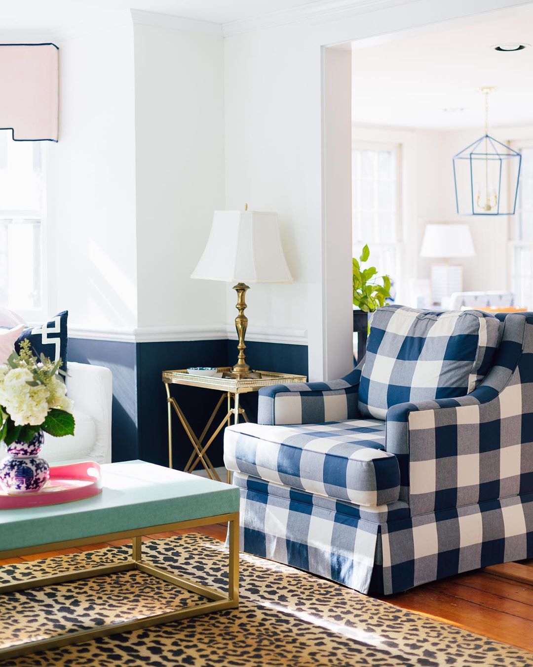 Gingham Navy - Fabric by the Yard