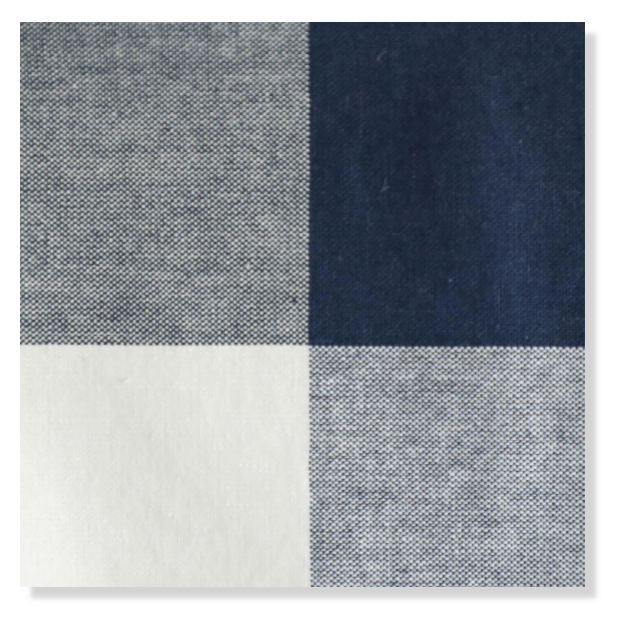 Gingham Navy