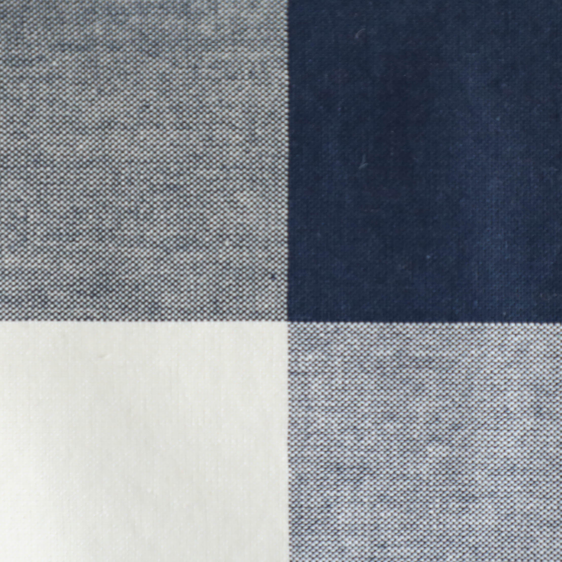 Gingham Navy