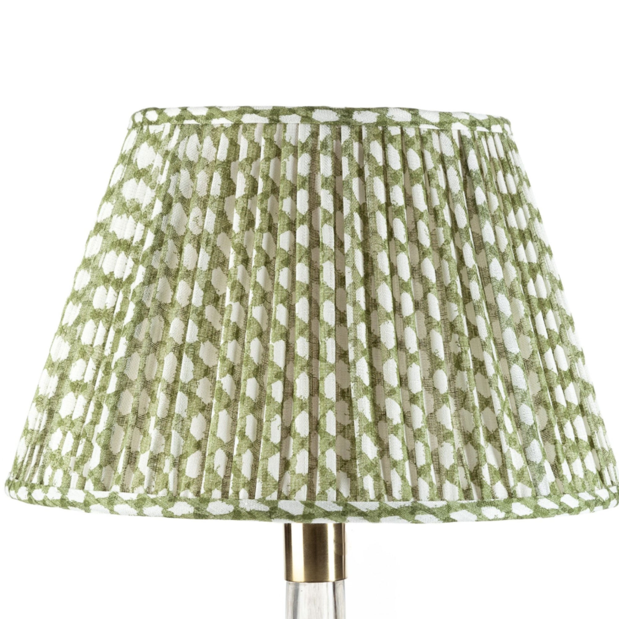 Green Wicker Lampshade