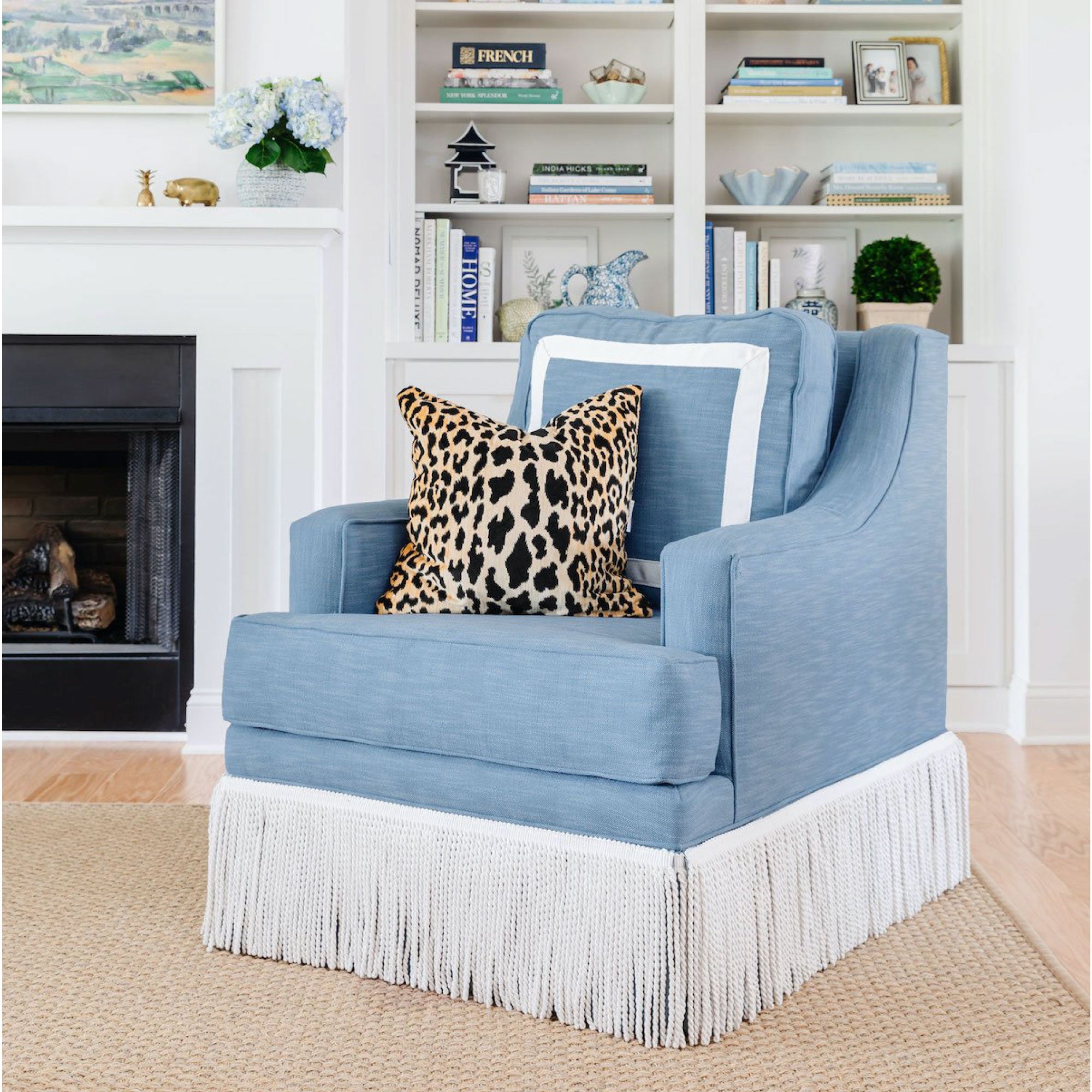 Kate Chair - Bullion Fringe