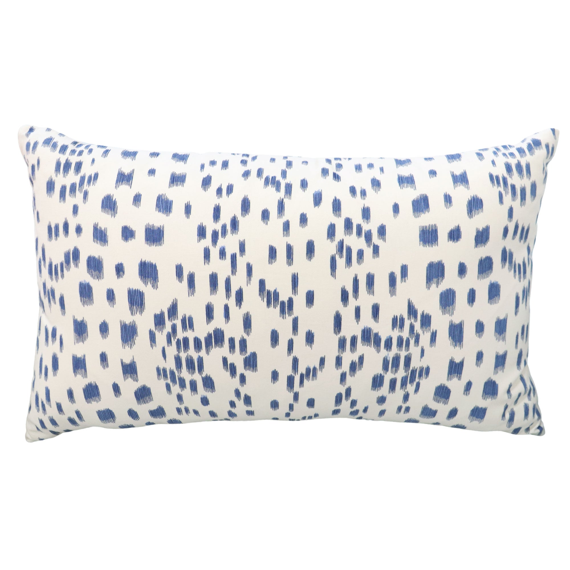Blue Les Touches Lumbar Pillow