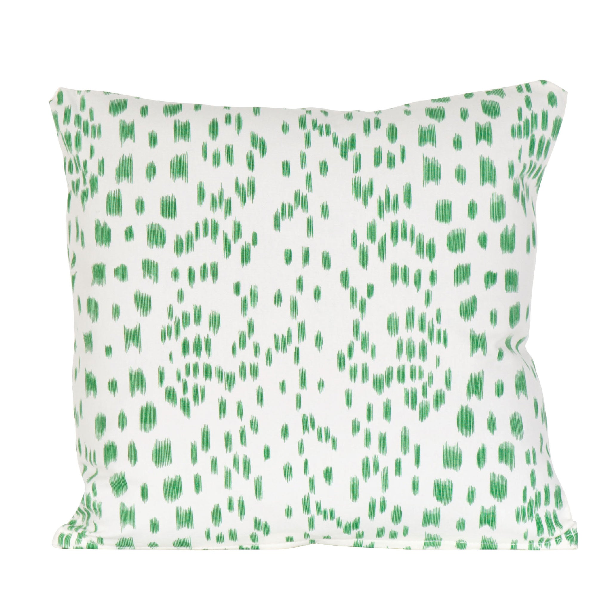 Green Les Touches Pillow Cover