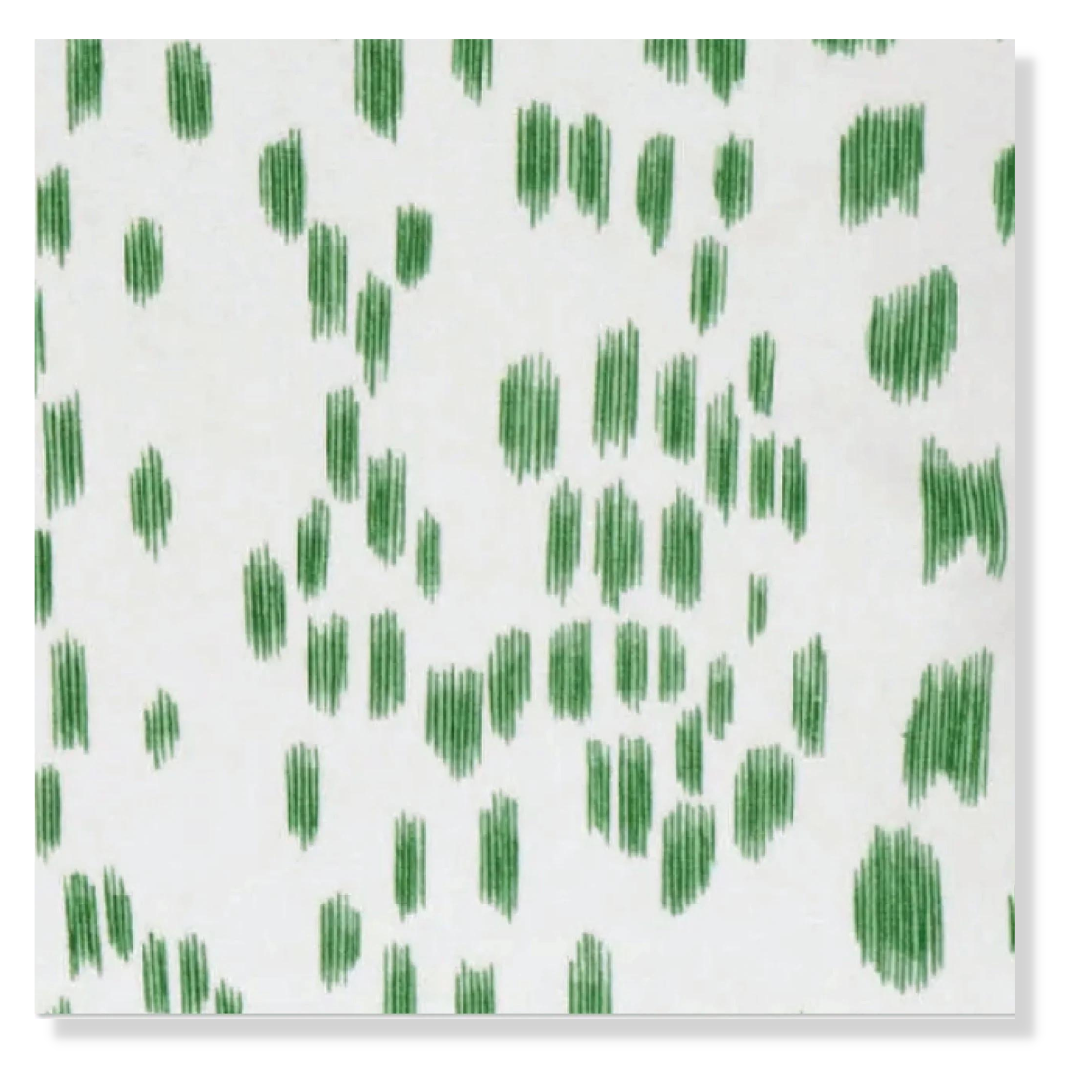 Les Touches Green - Fabric by the Yard