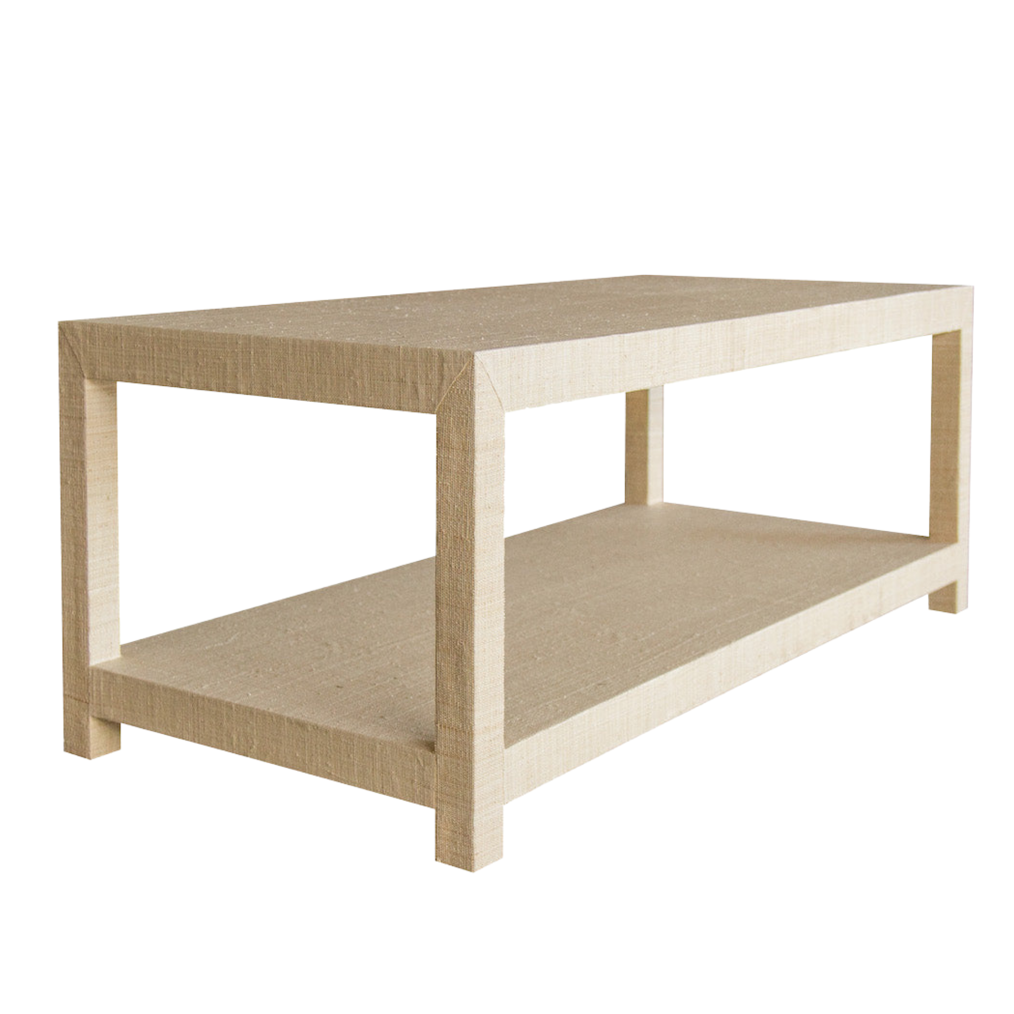 Newport Grasscloth Coffee Table