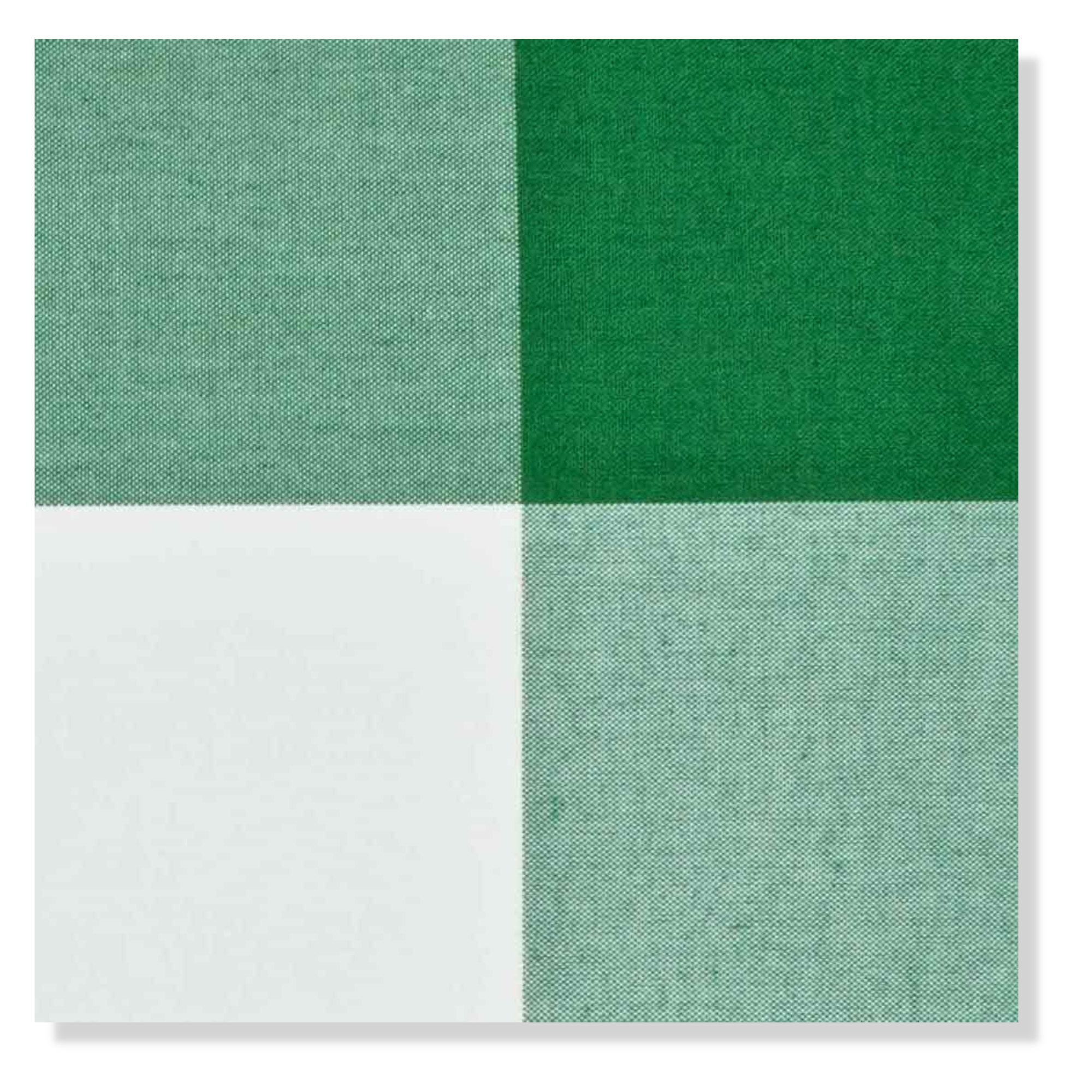 Performance Gingham Emerald - Fabric by the Yard