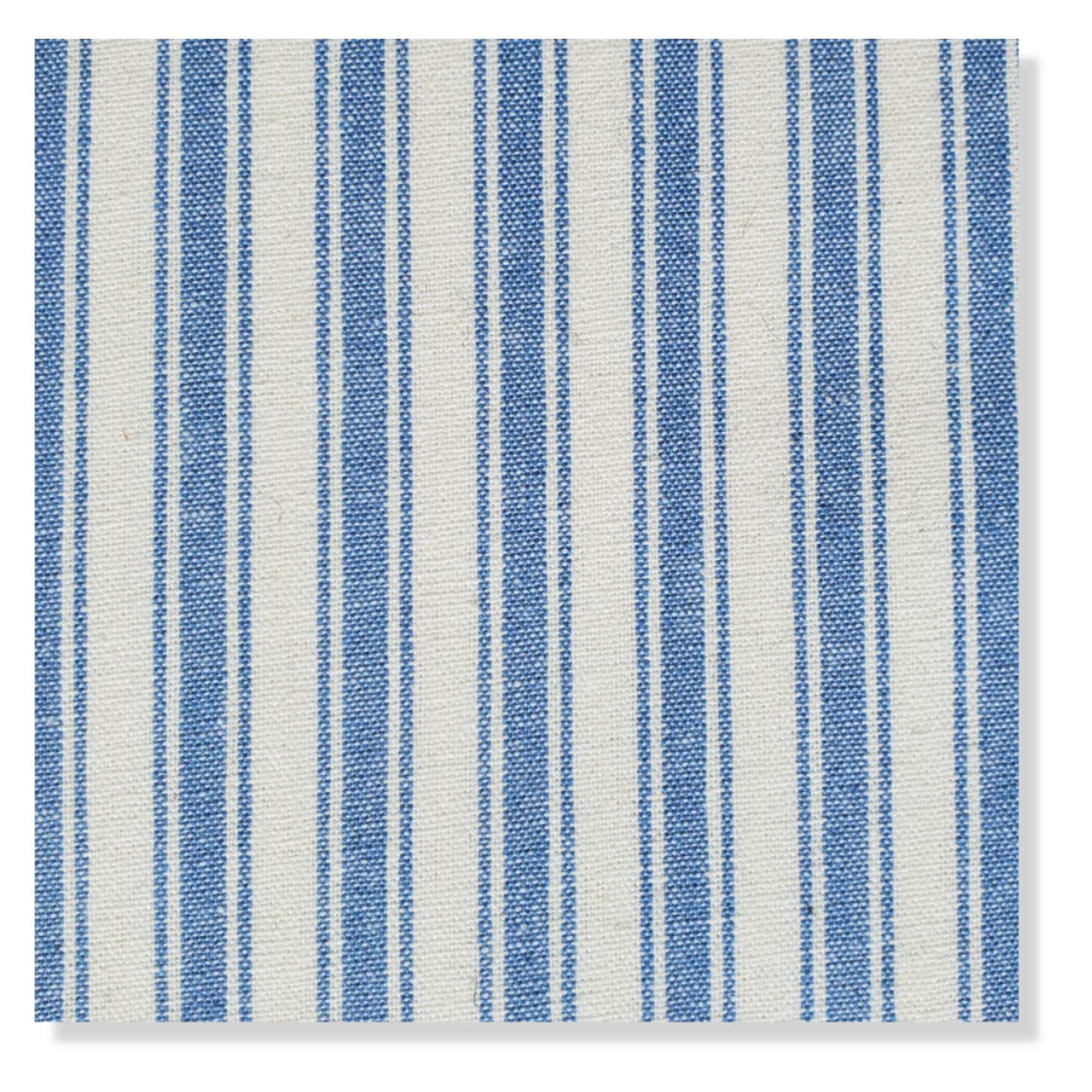 Performance Ticking Stripe Chambray - Fabric by the Yard