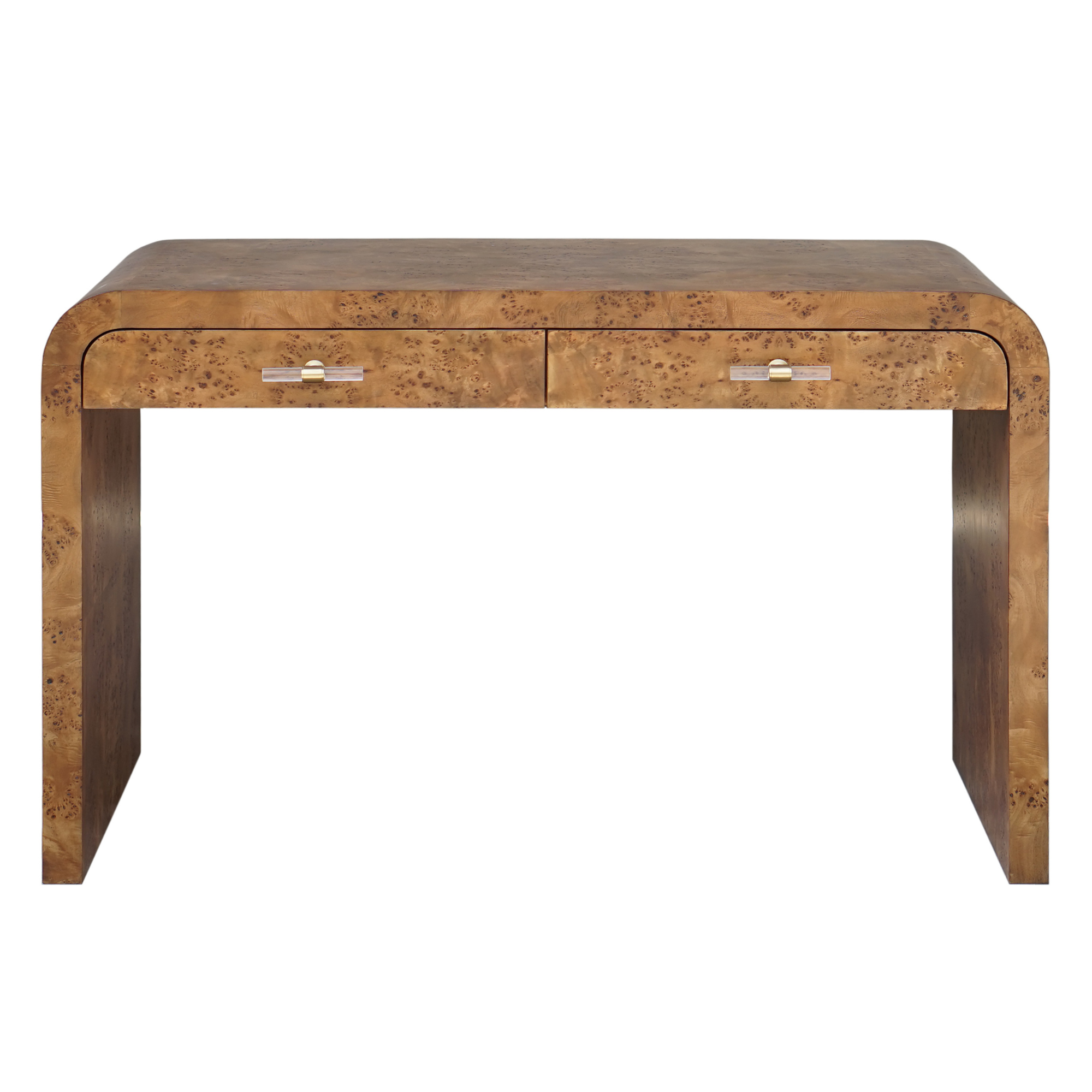Piper Dark Burlwood Desk