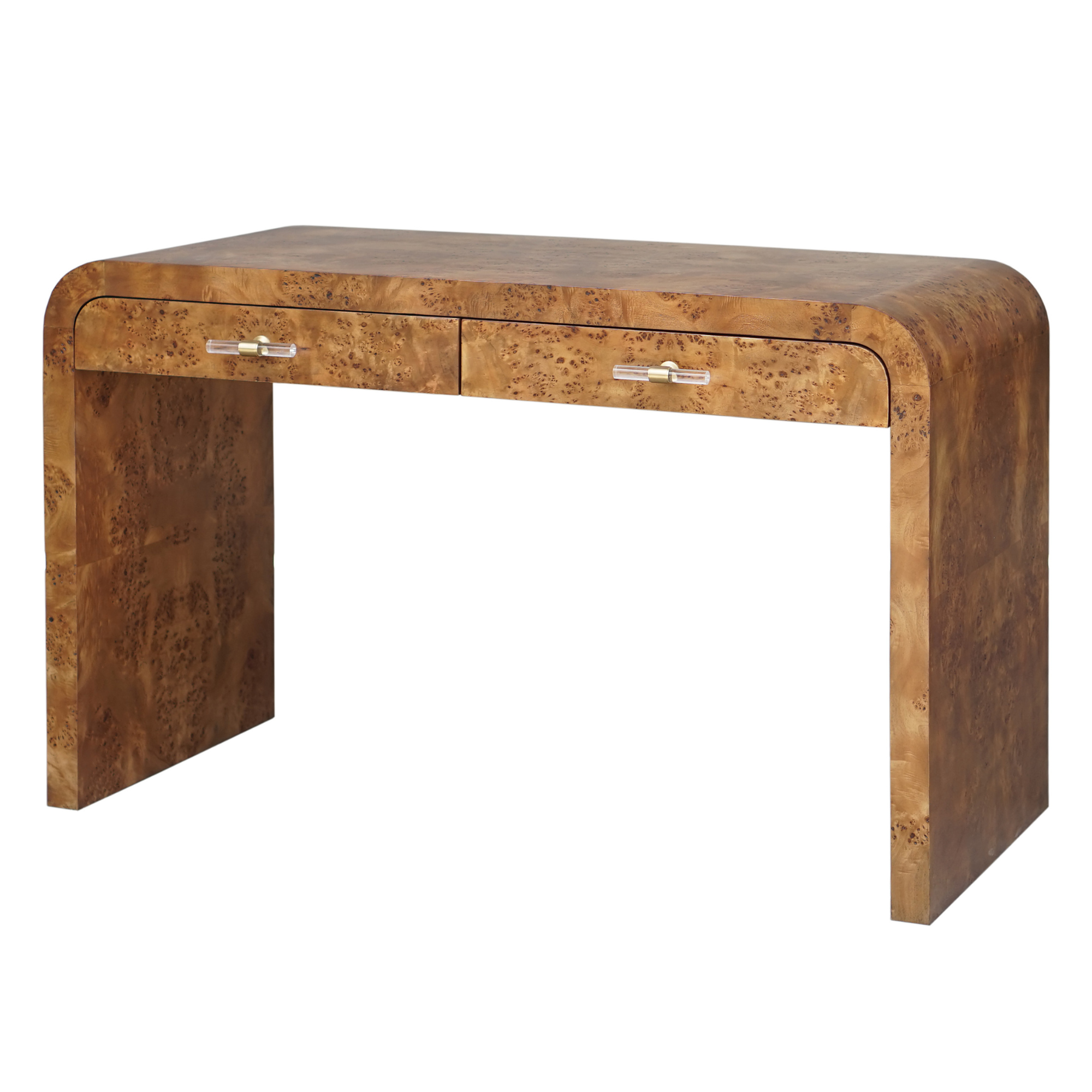 Piper Dark Burlwood Desk