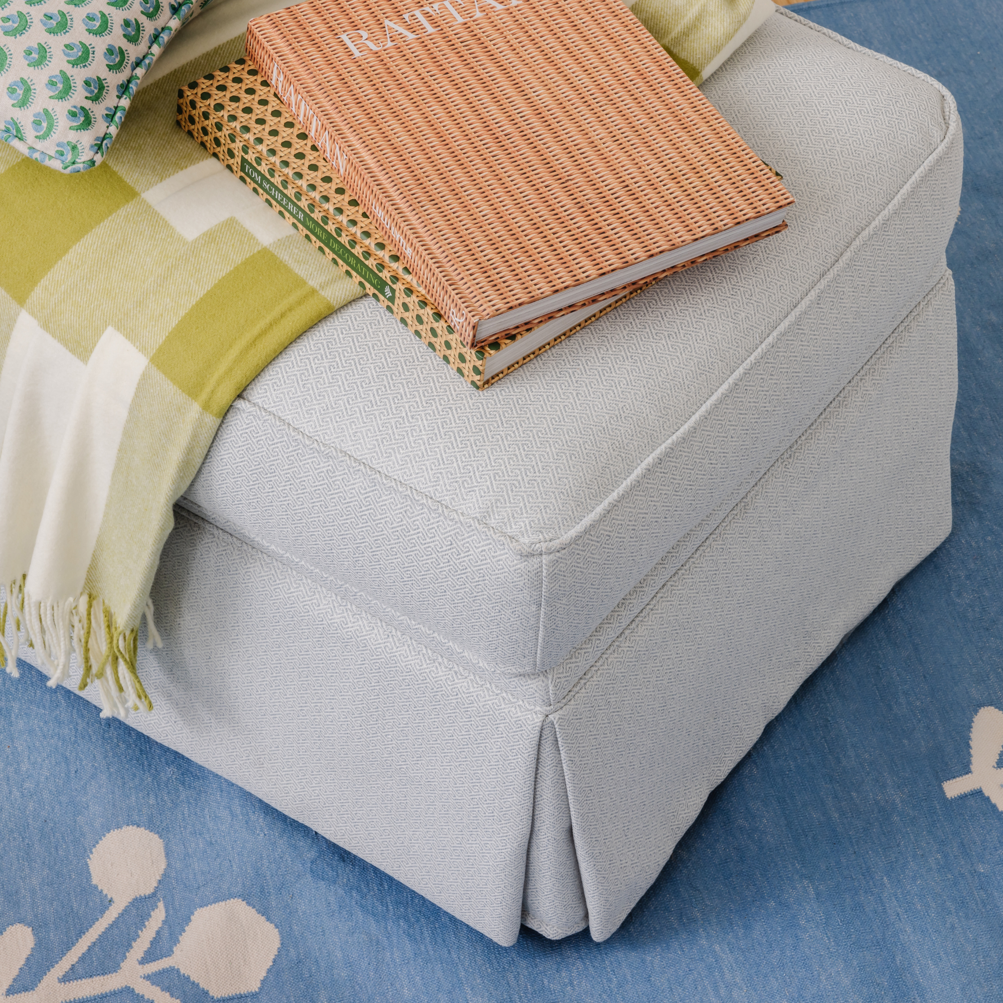 Lemongrass Plaid Throw