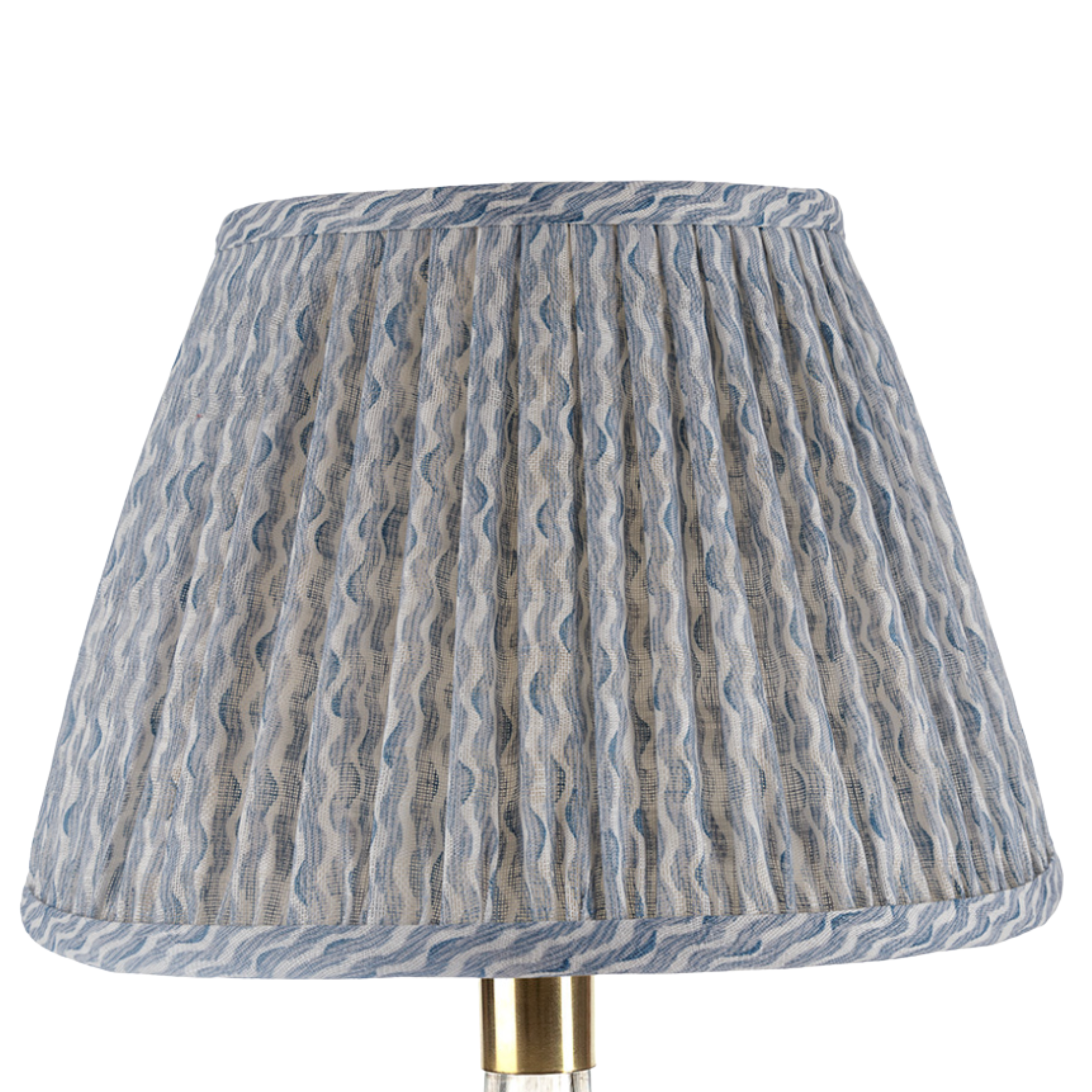 Light Blue Popple Lampshade