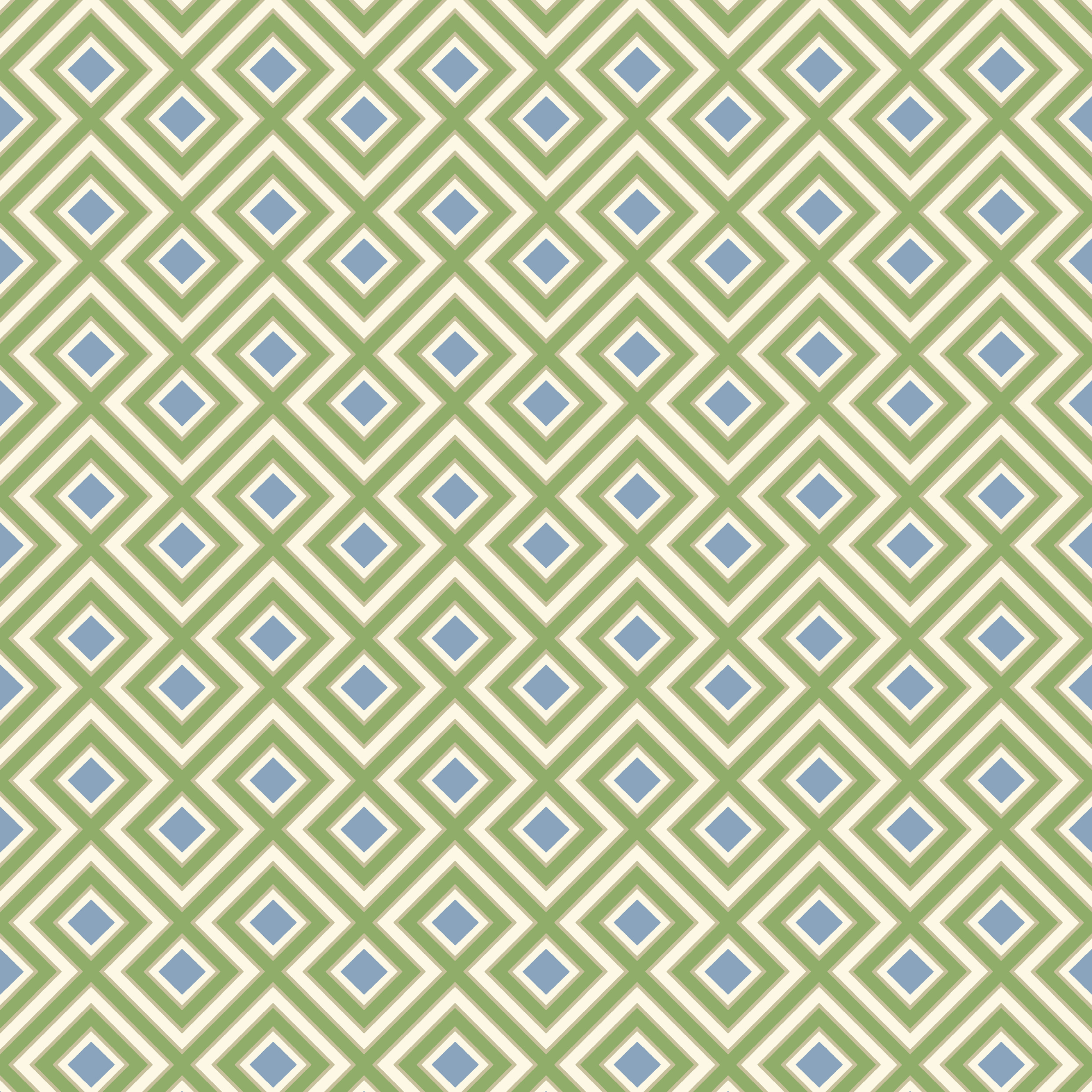 La Fiorentina in Emerald/Blue Wallpaper