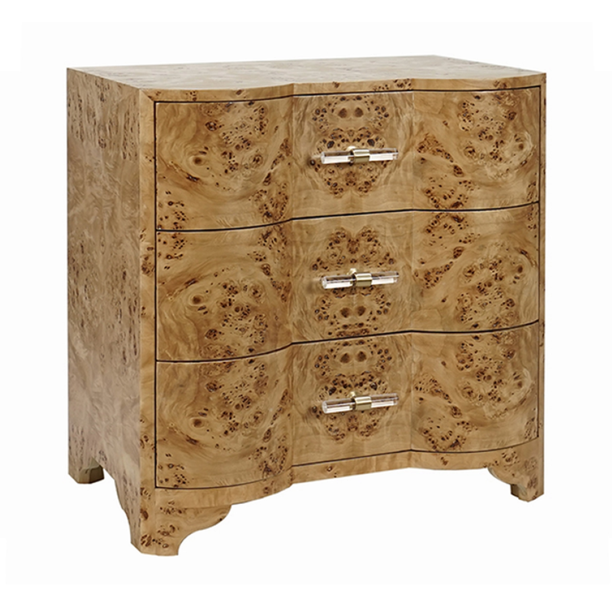 Polly Burlwood Side Table