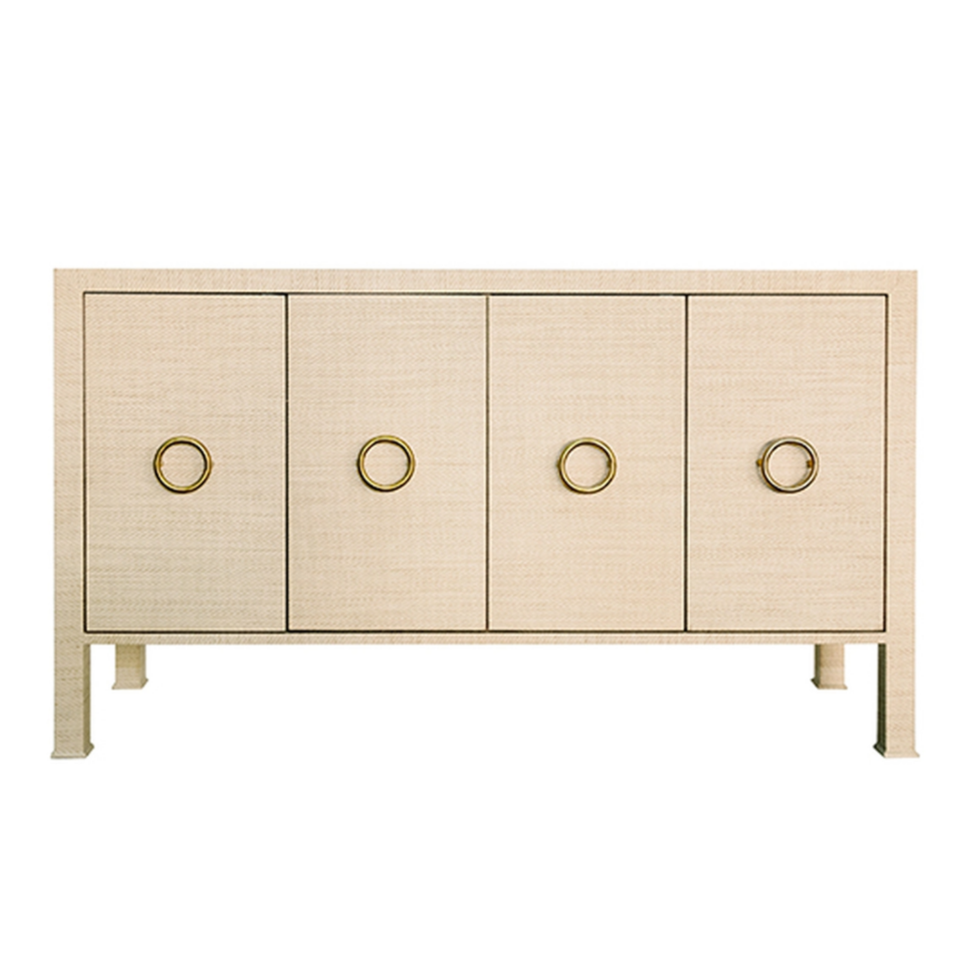 Ruby Grasscloth Credenza