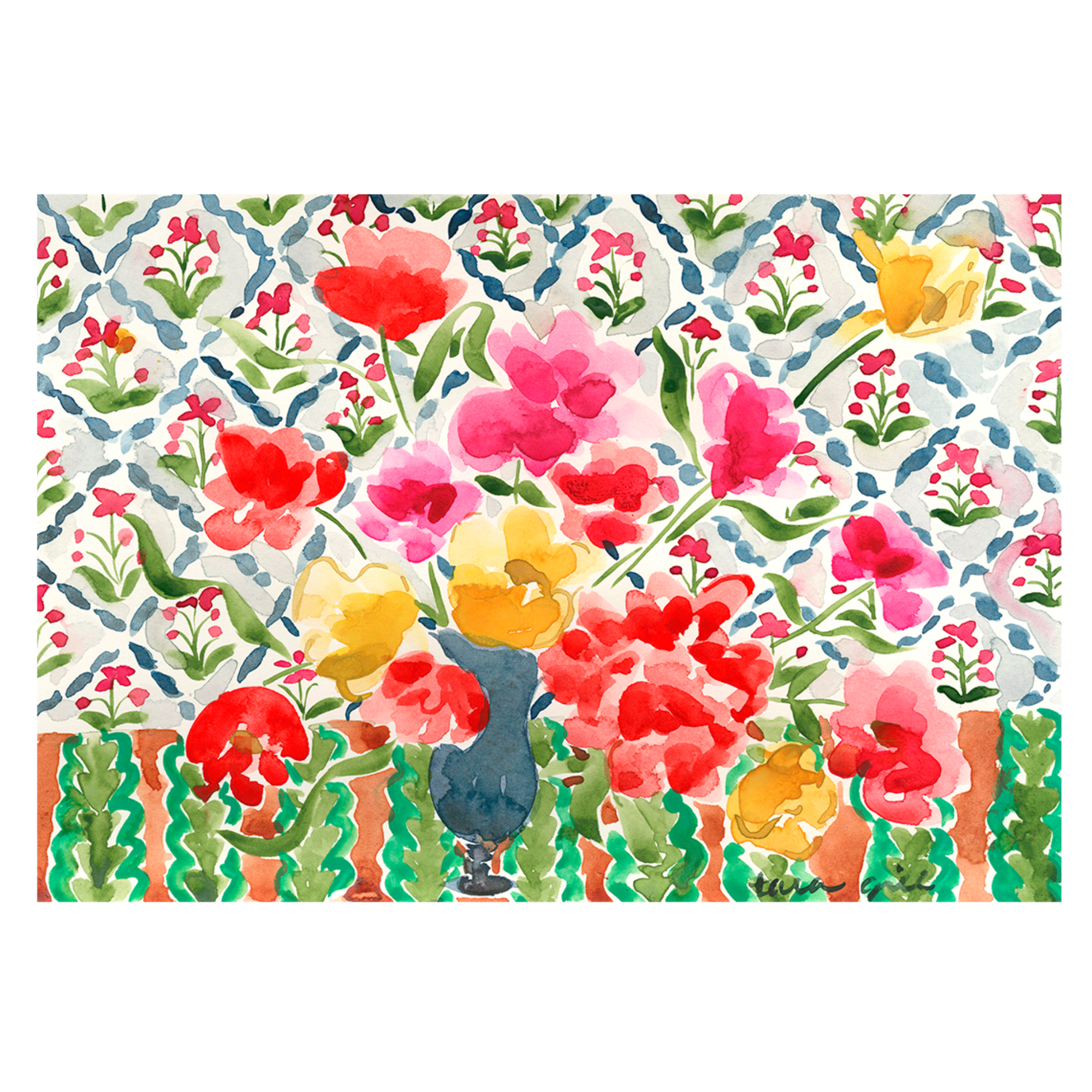 Floral Print II by Tara Roma Gill