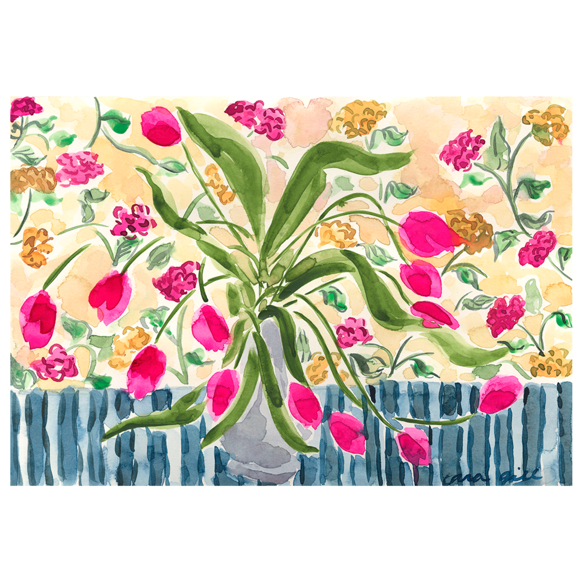 Floral Print V by Tara Roma Gill