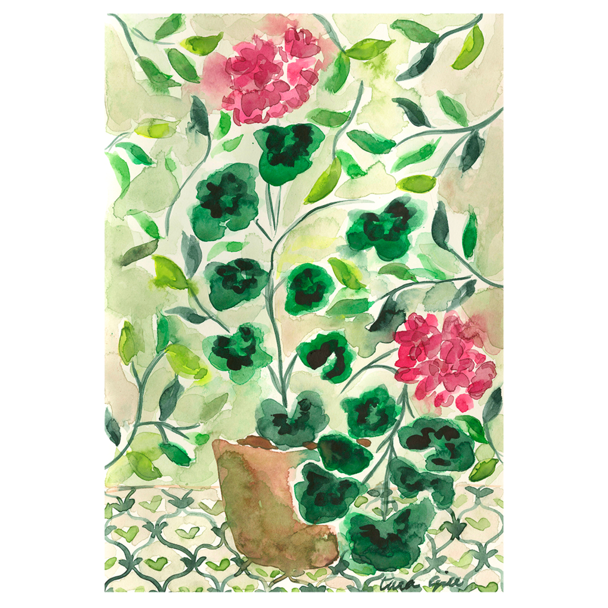 Floral Print VII by Tara Roma Gill