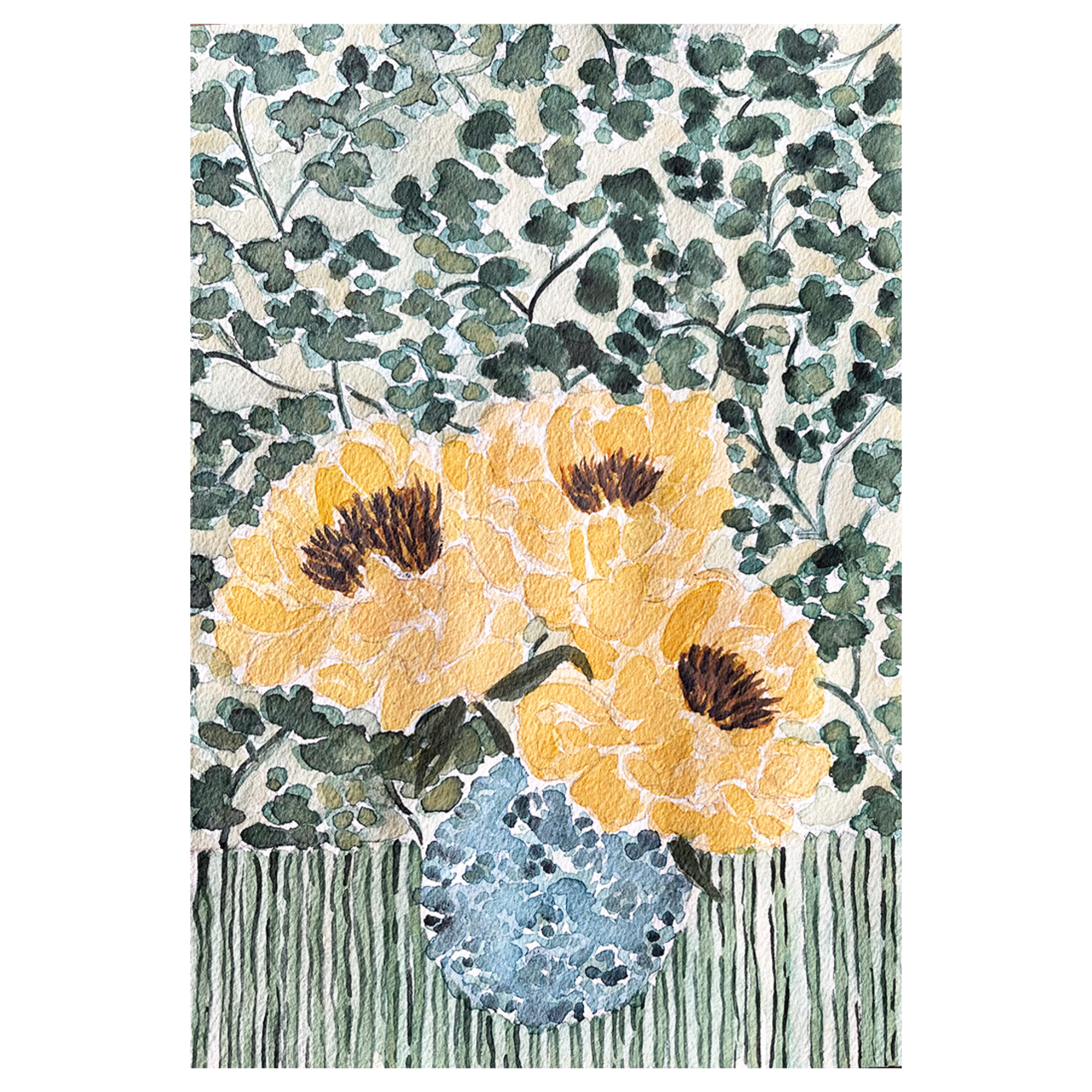 Floral Print VIII by Tara Roma Gill