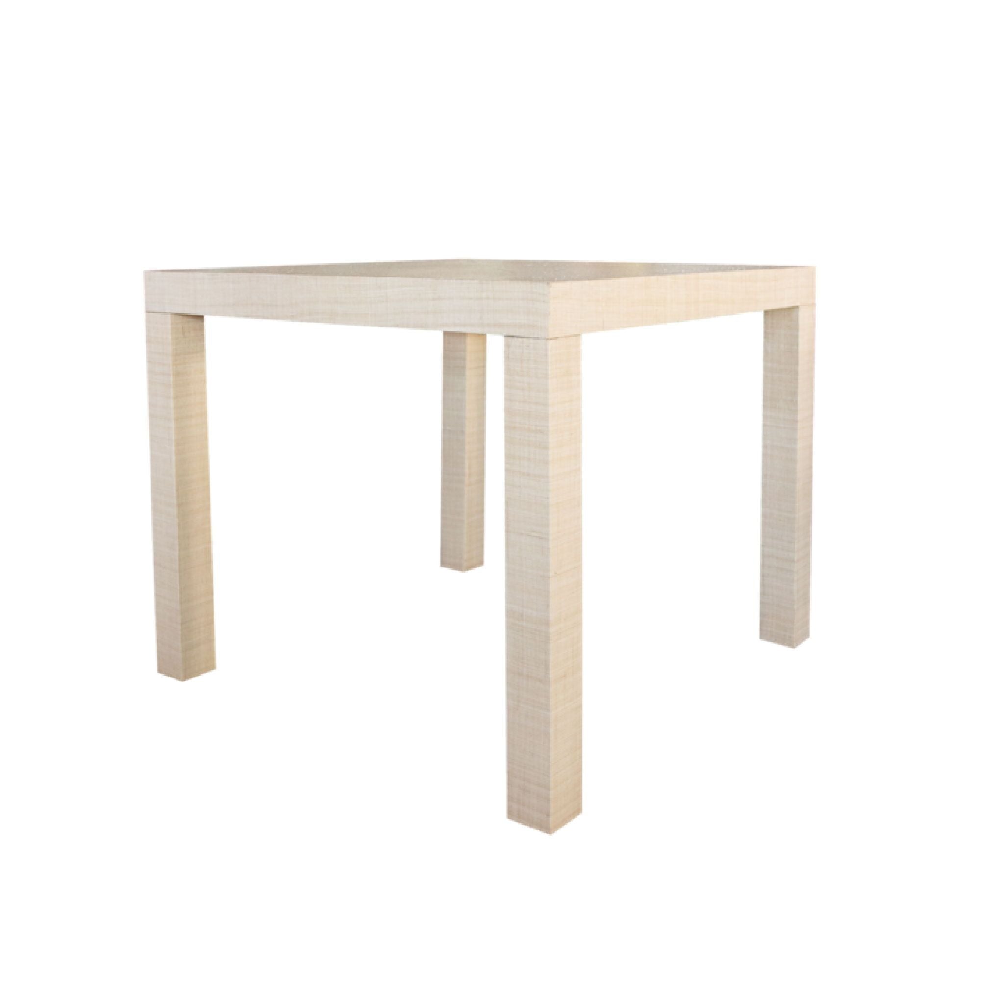 Newport Grasscloth Game Table – Society Social