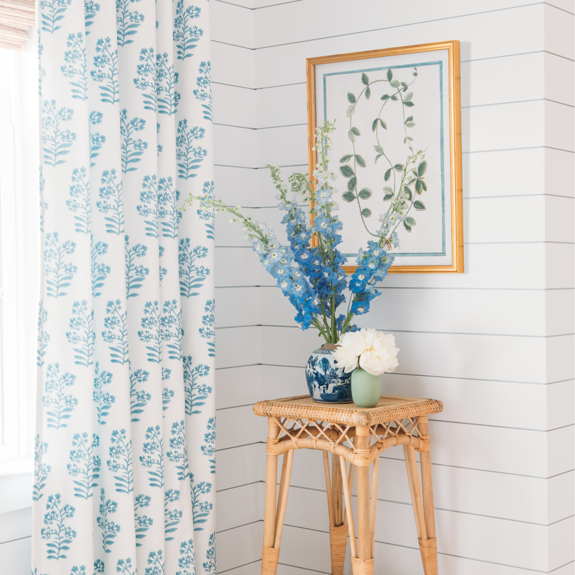 18th Century Italian Botanicals VIII in Gold Frame