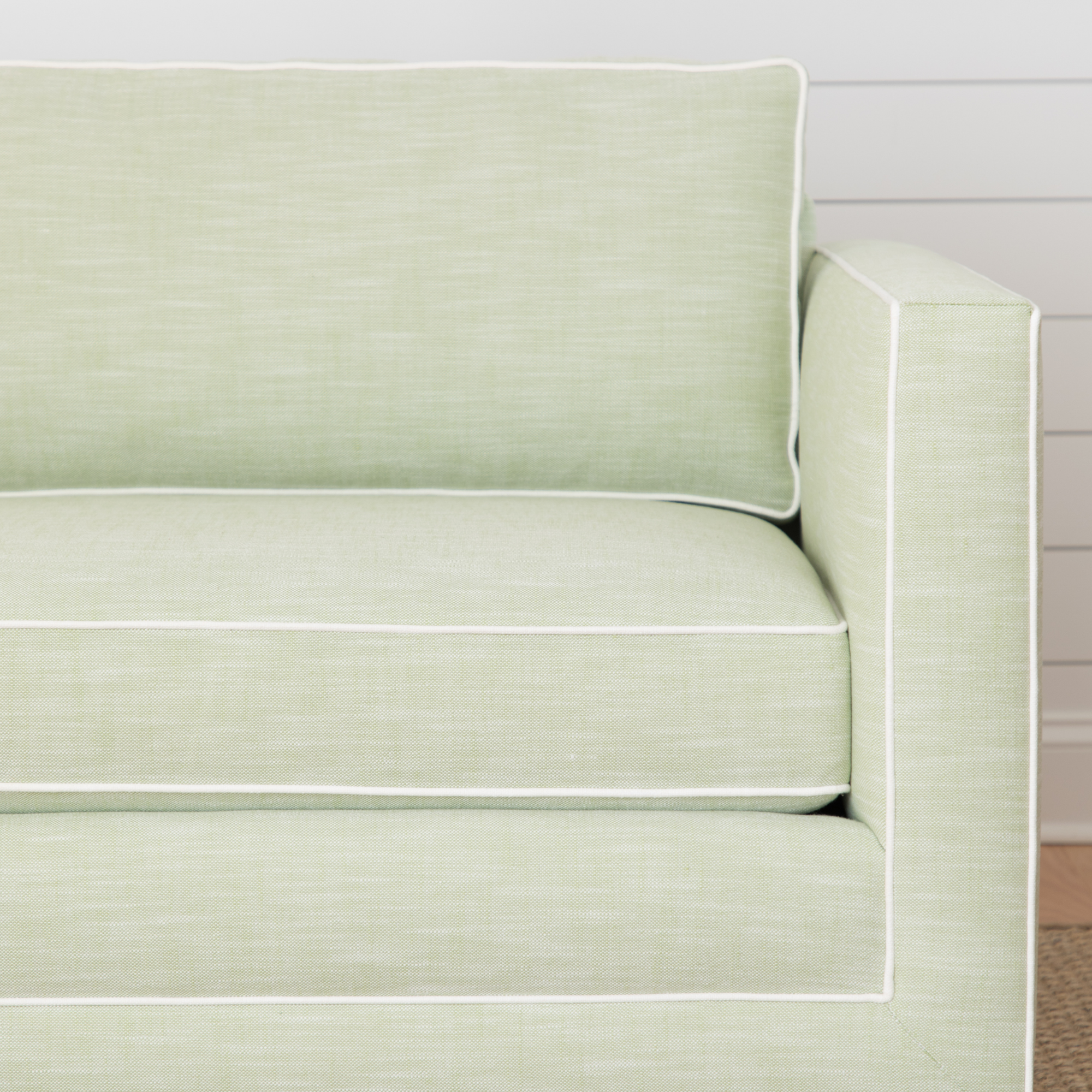 Performance Willow Green Linen