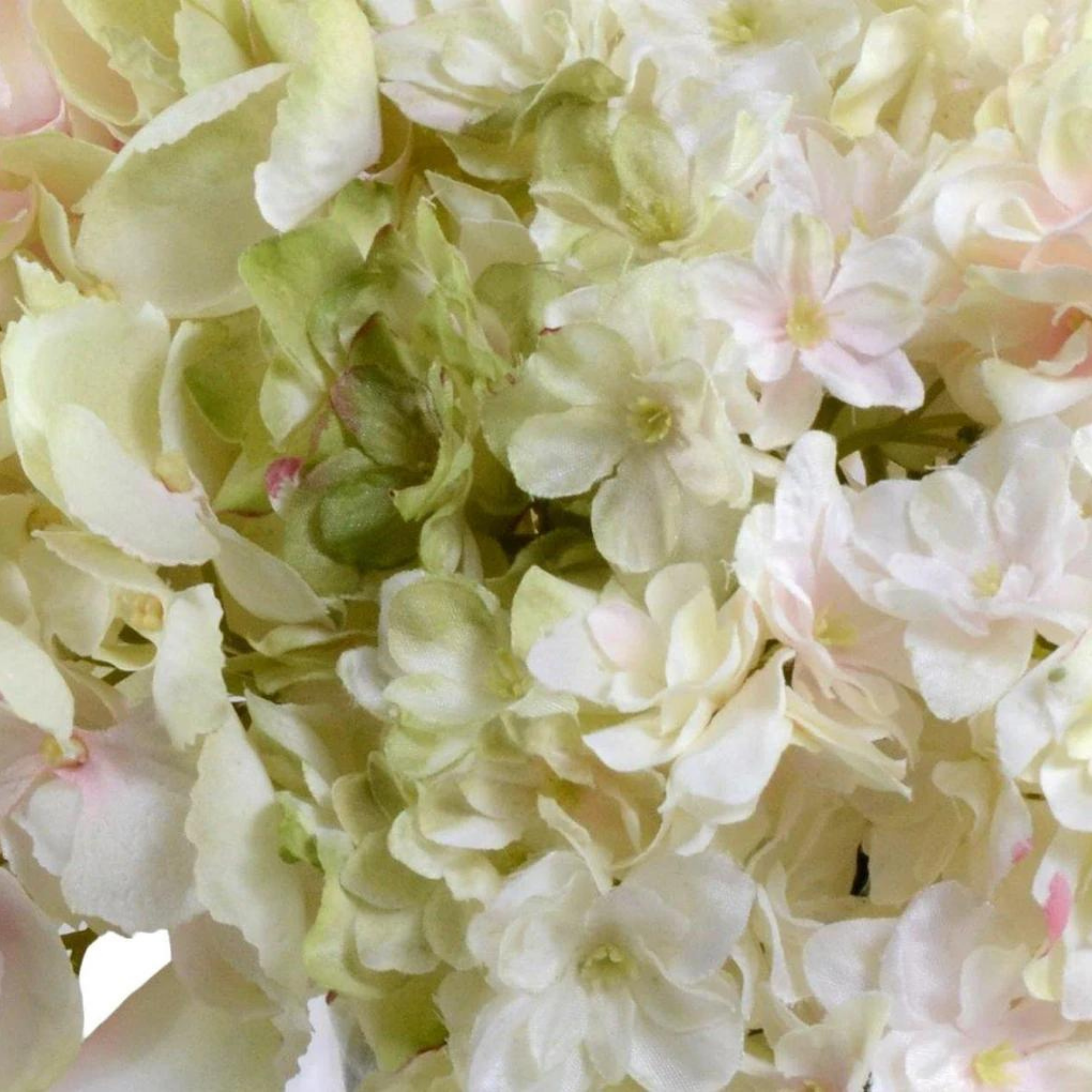 White and Pink Hydrangea Bouquet