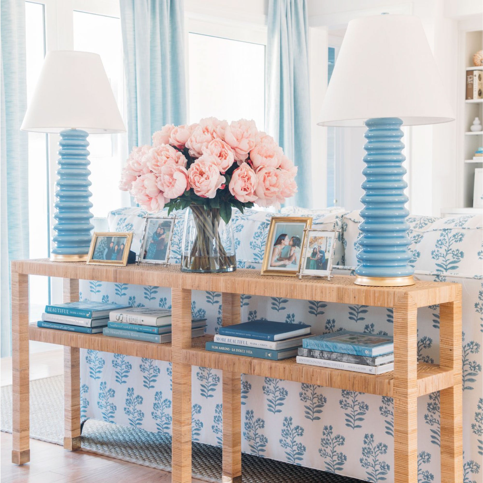 Chatham Rattan and Cane Console - Large