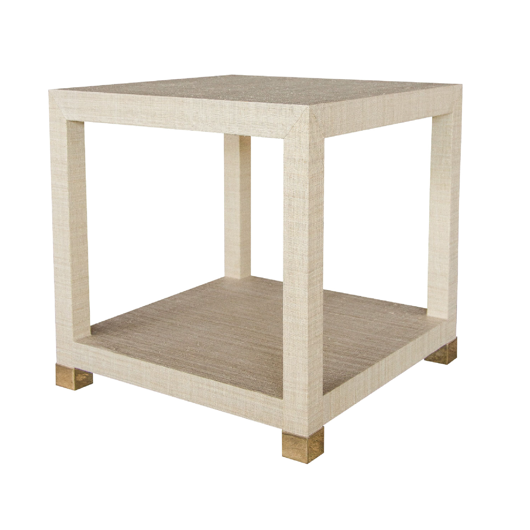 Newport Grasscloth End Table
