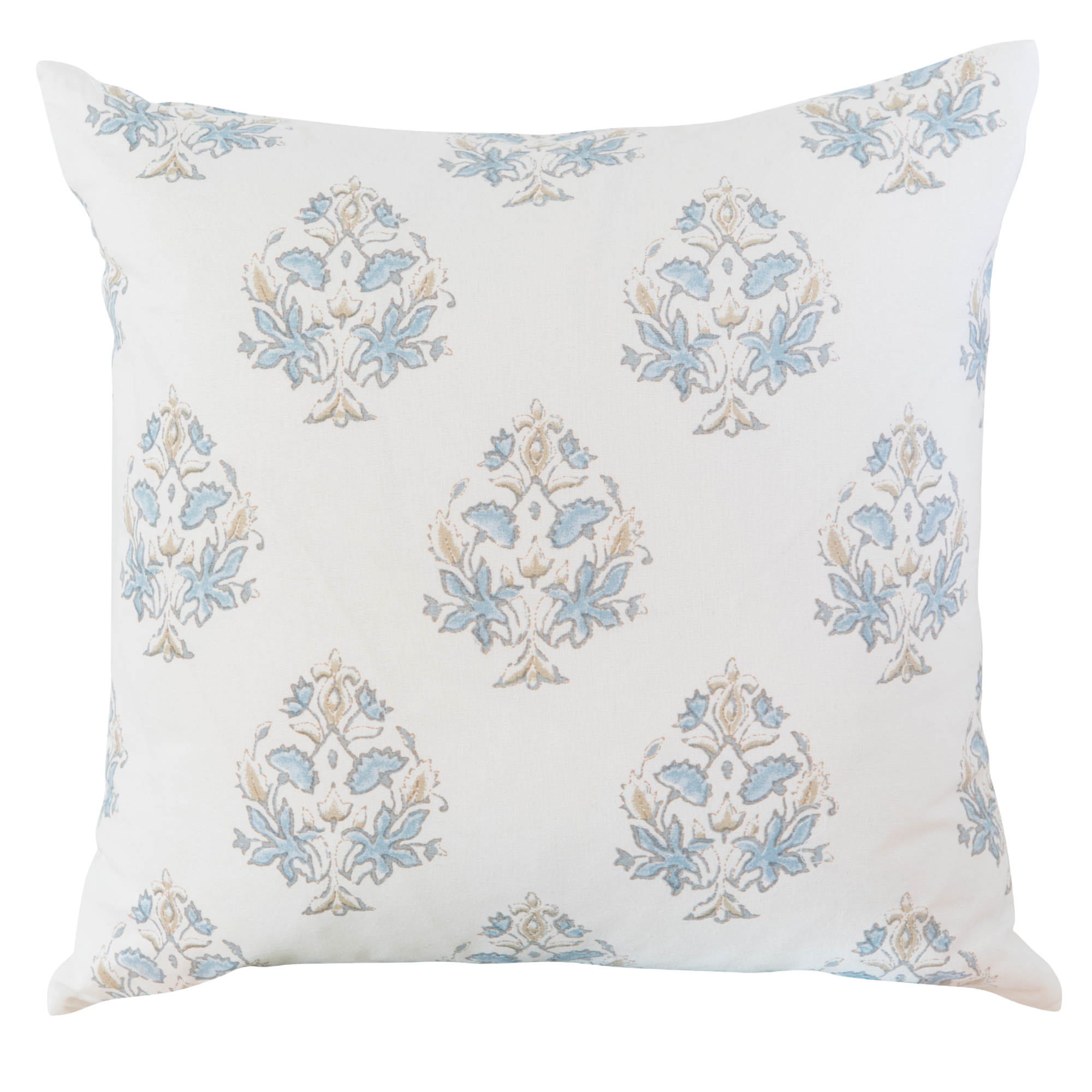 Rajah Blue Pillow Cover